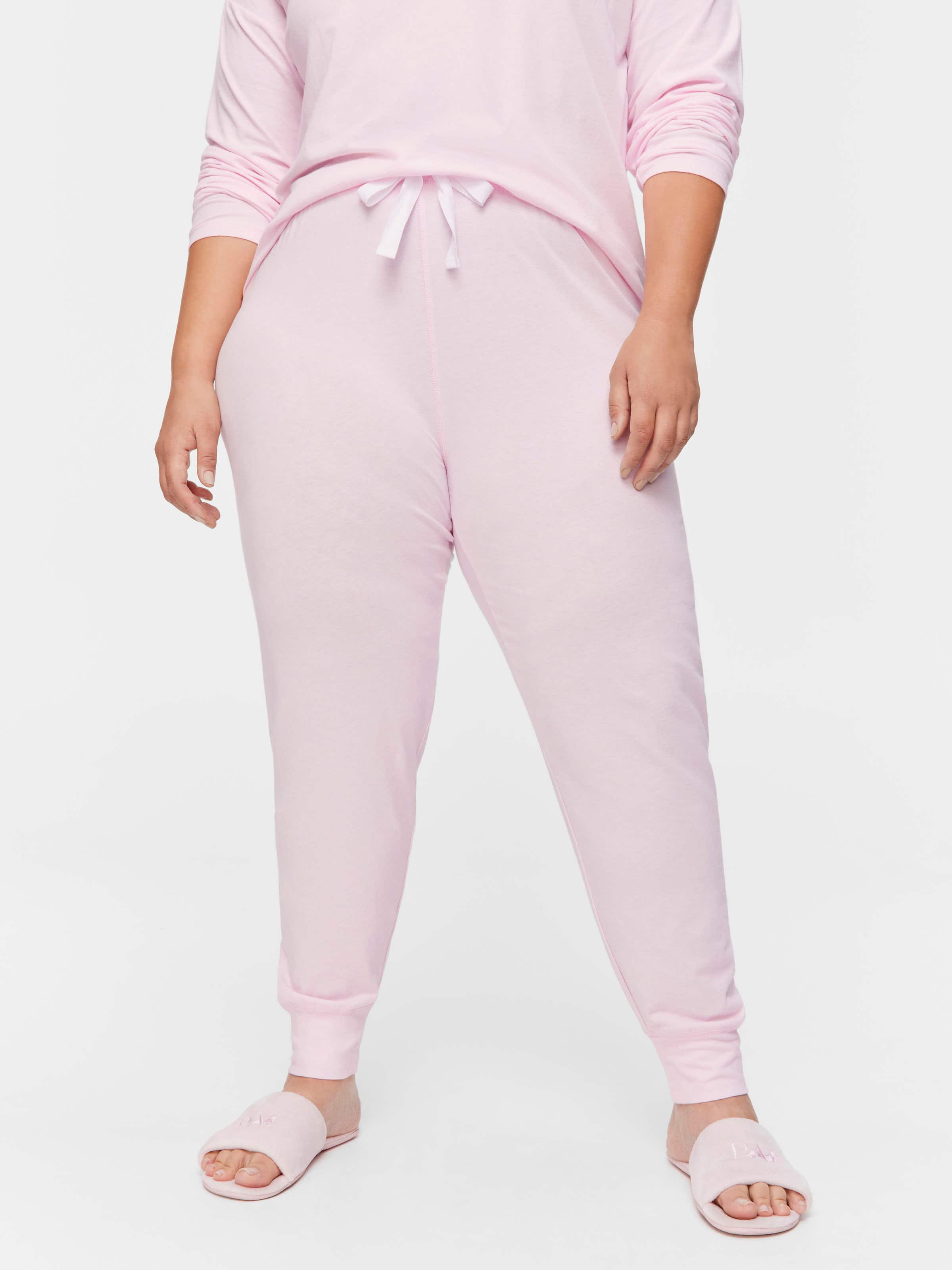 P.A. Plus Pink Marle Tapered Pj Pant