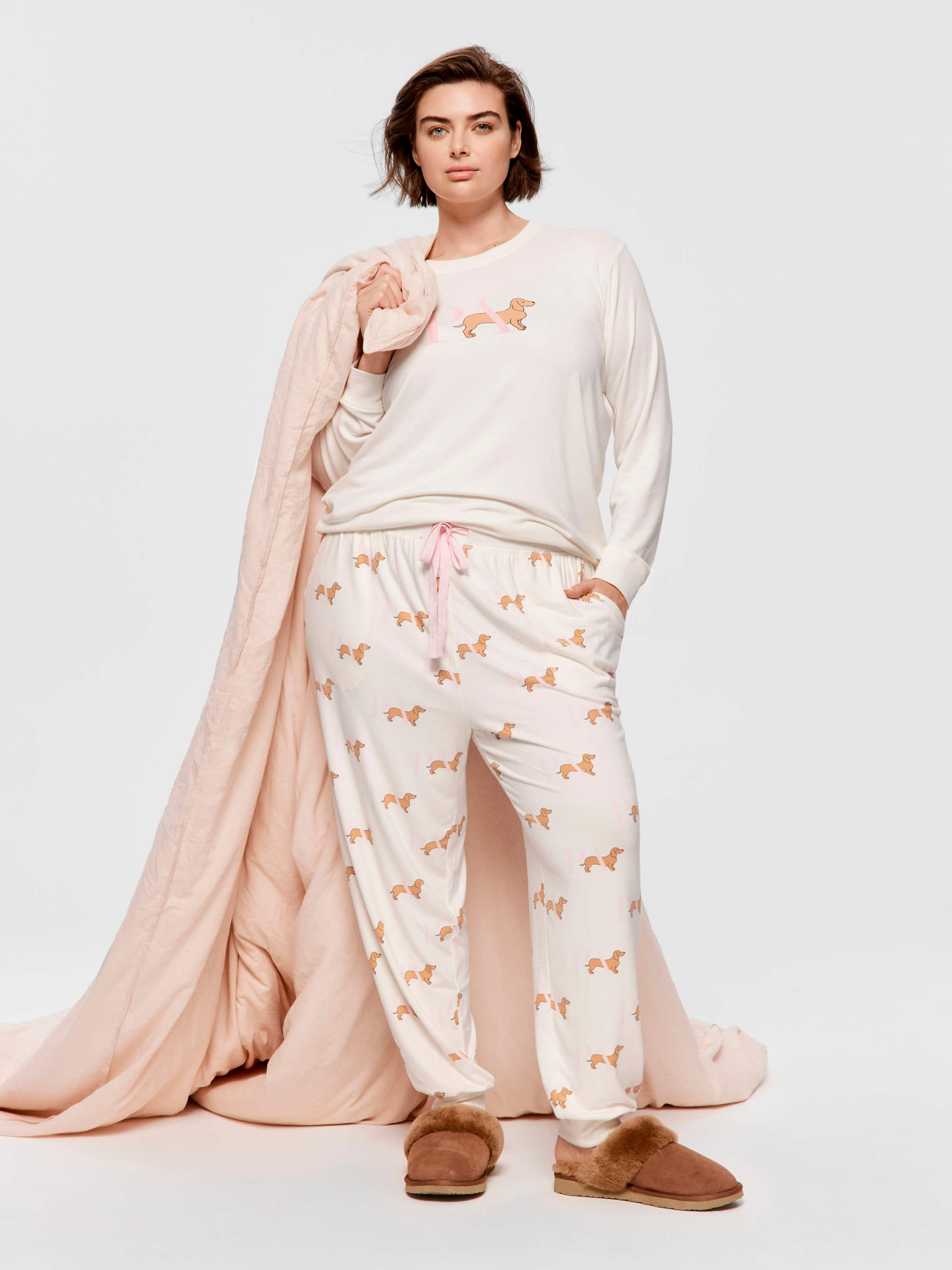 P.A. Plus Penny Plush Easy Pj Pant