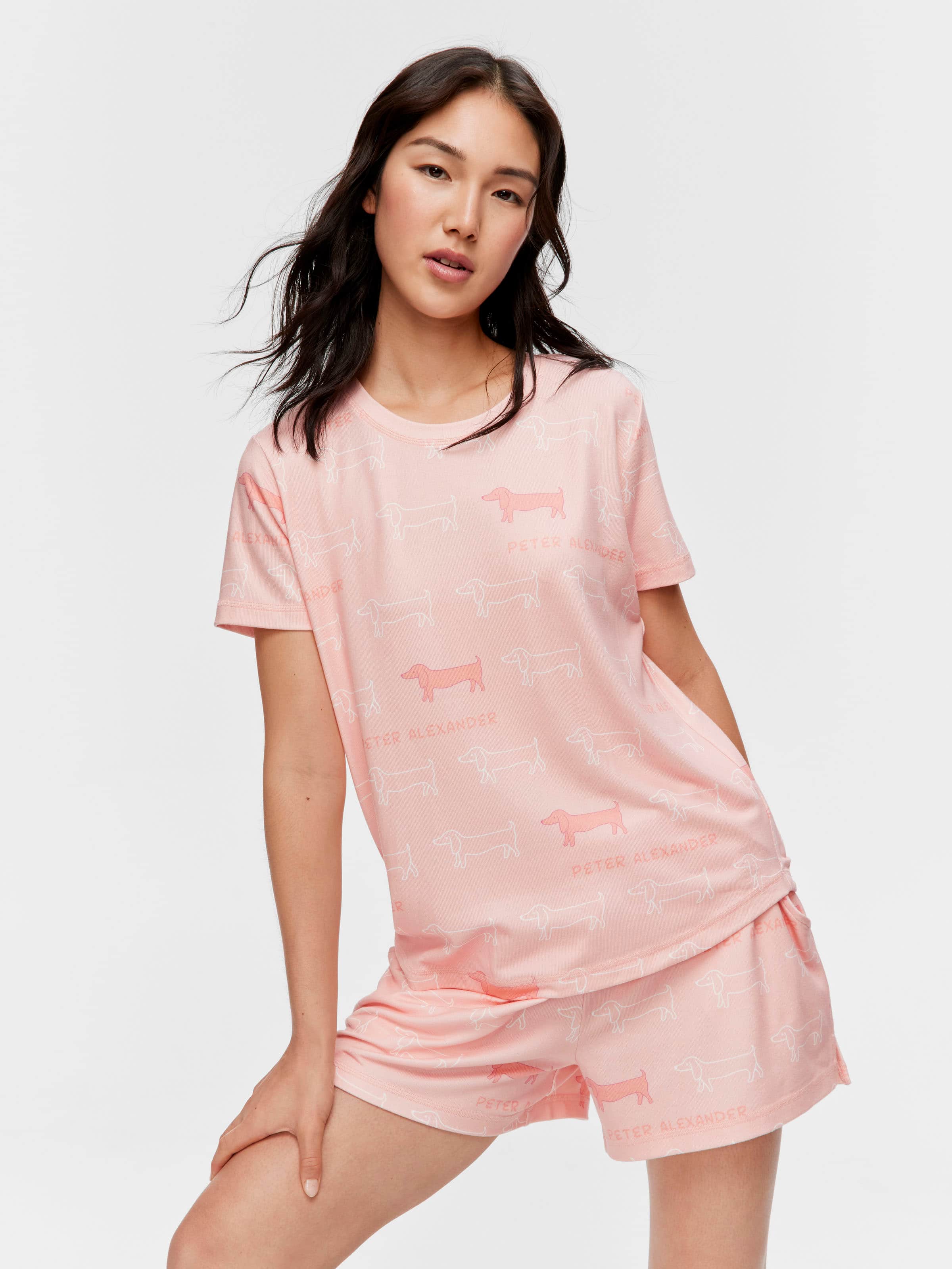 Plush Peach Penny Tee