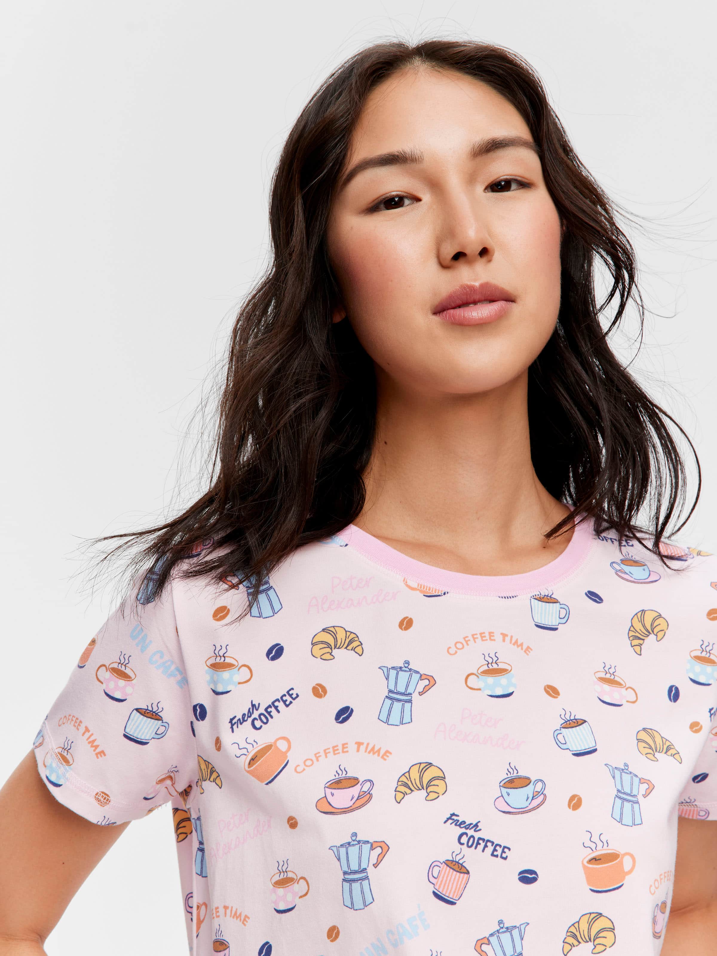 Breakfast Shortie Pj Set