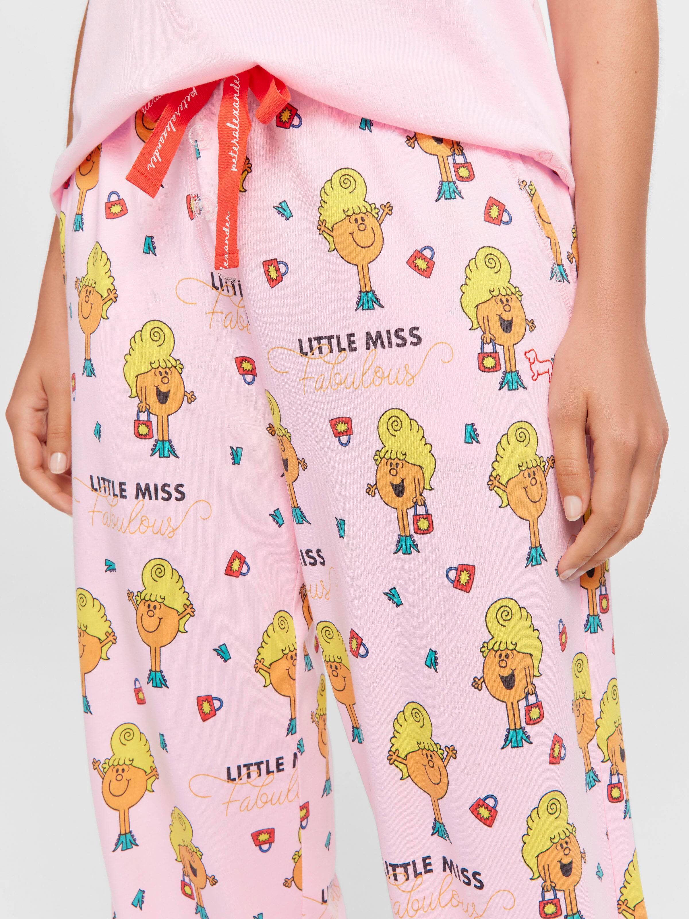 Little Miss Fabulous Straight Leg Pj Pant