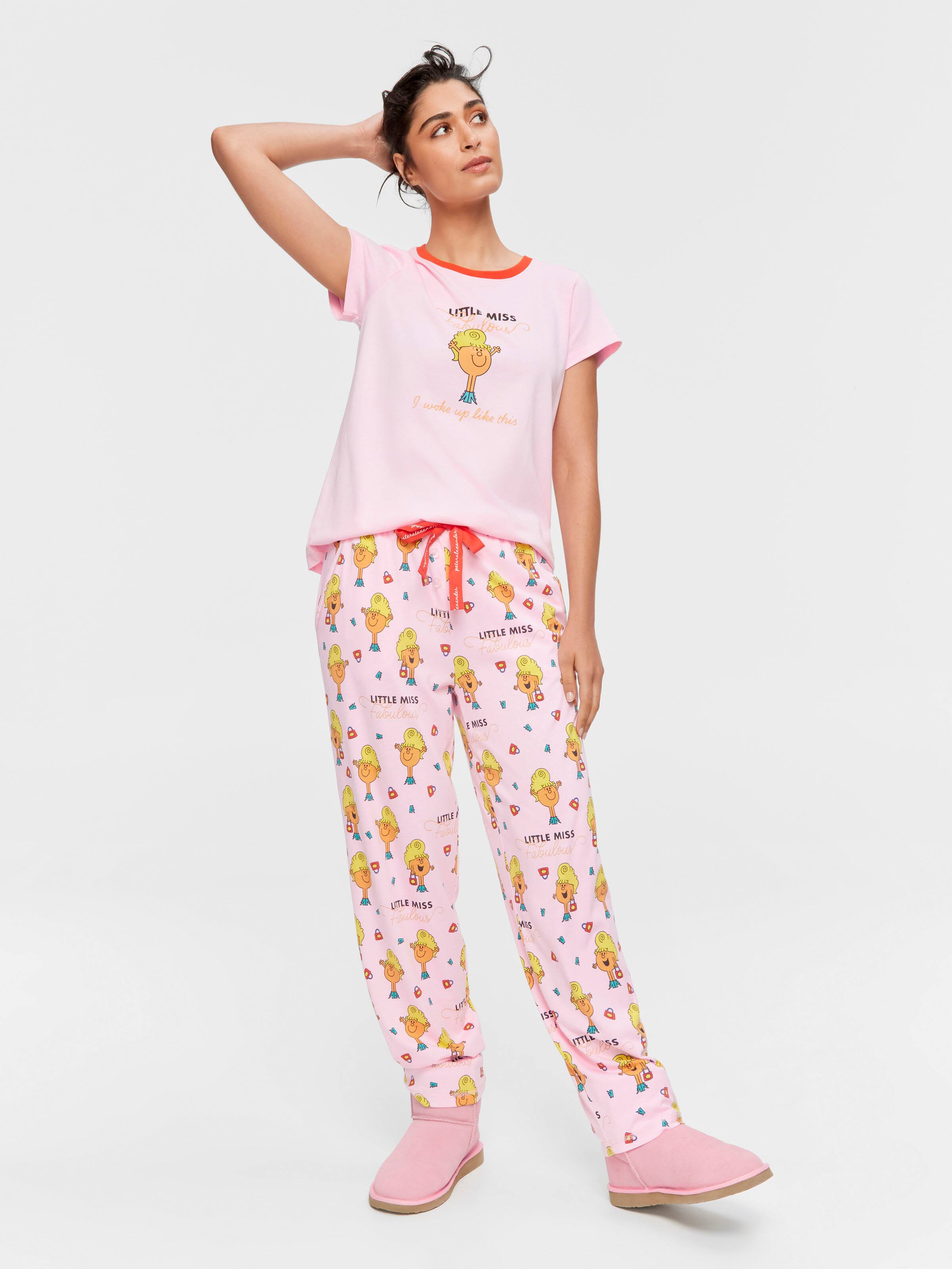 Little Miss Fabulous Straight Leg Pj Pant