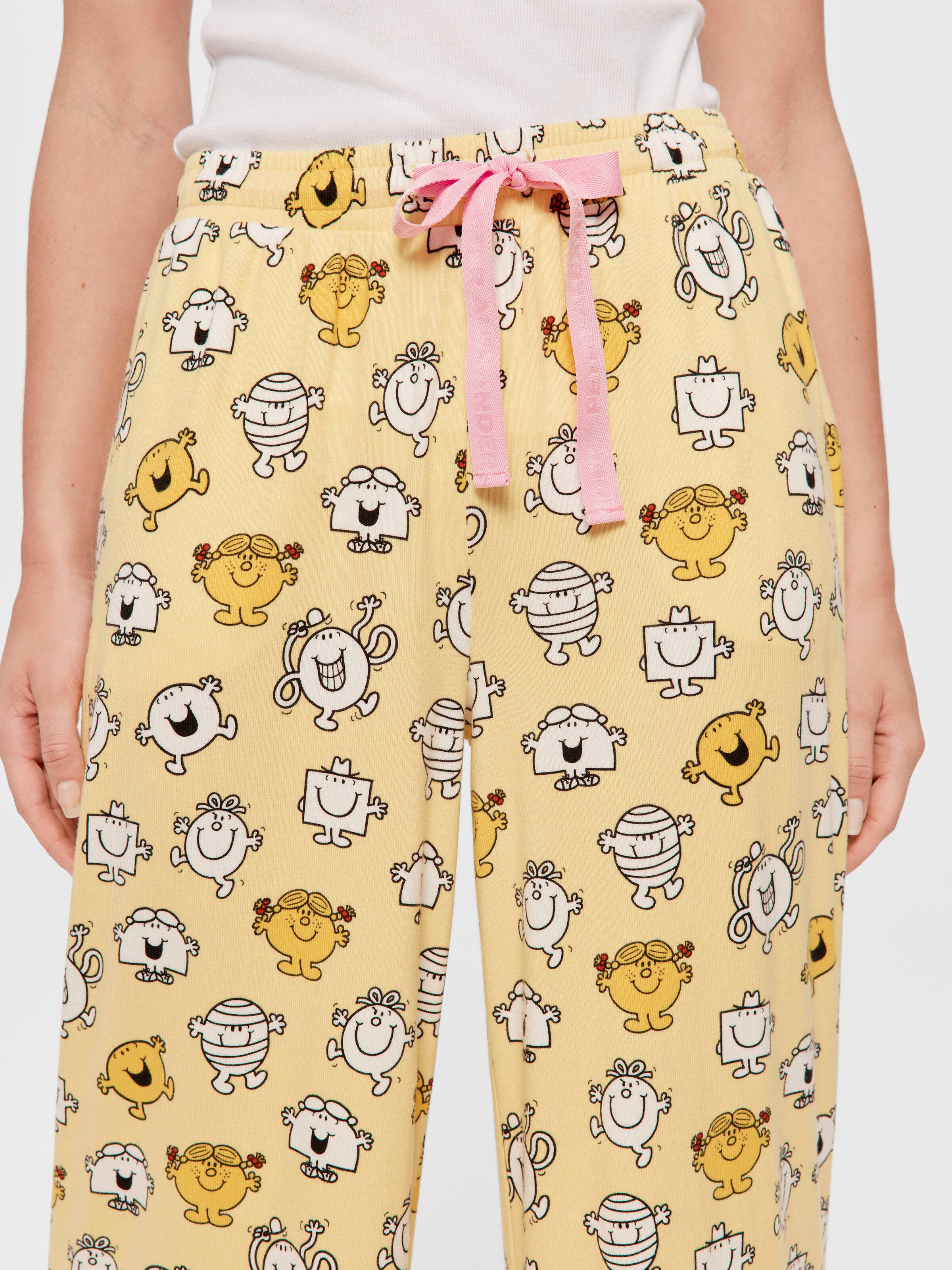 Little Miss Plush Wide Leg Pj Pant