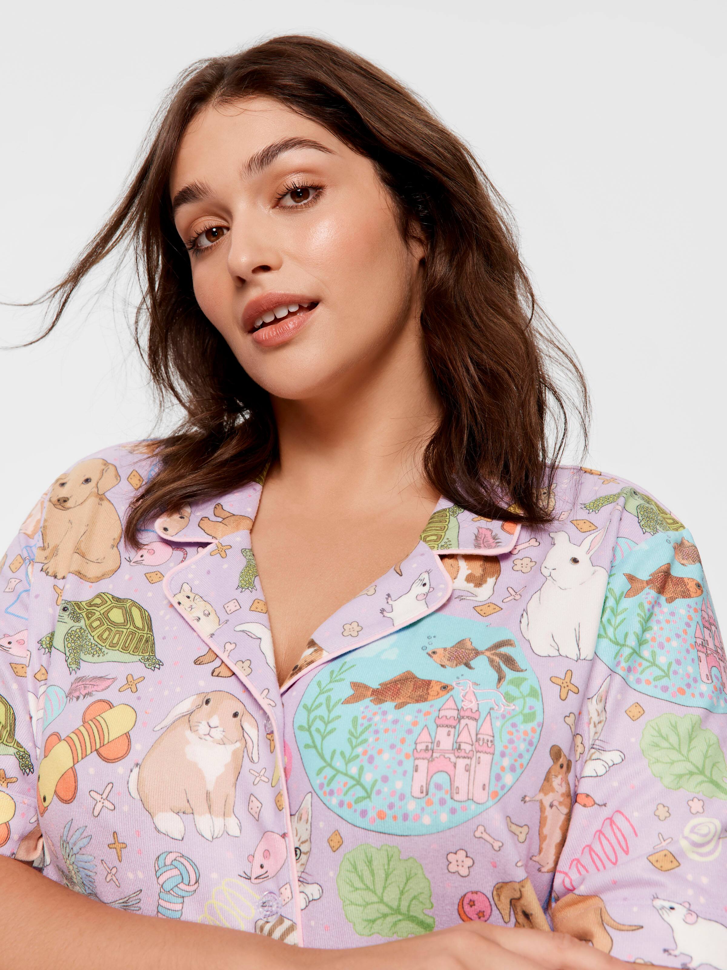 P.A. Plus Karen Mabon Pets Plush Shirt