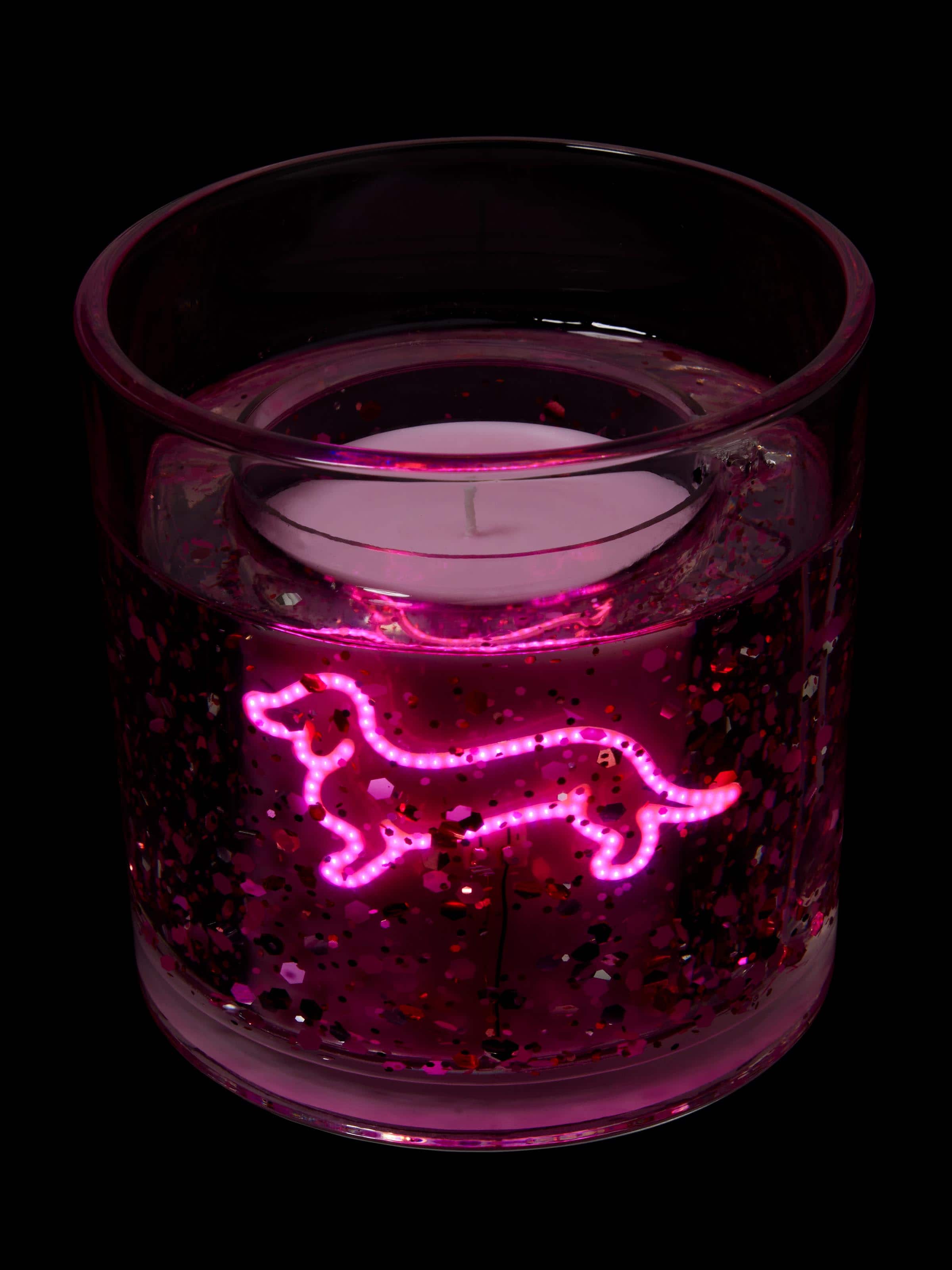 Penny Neon Light Up Candle