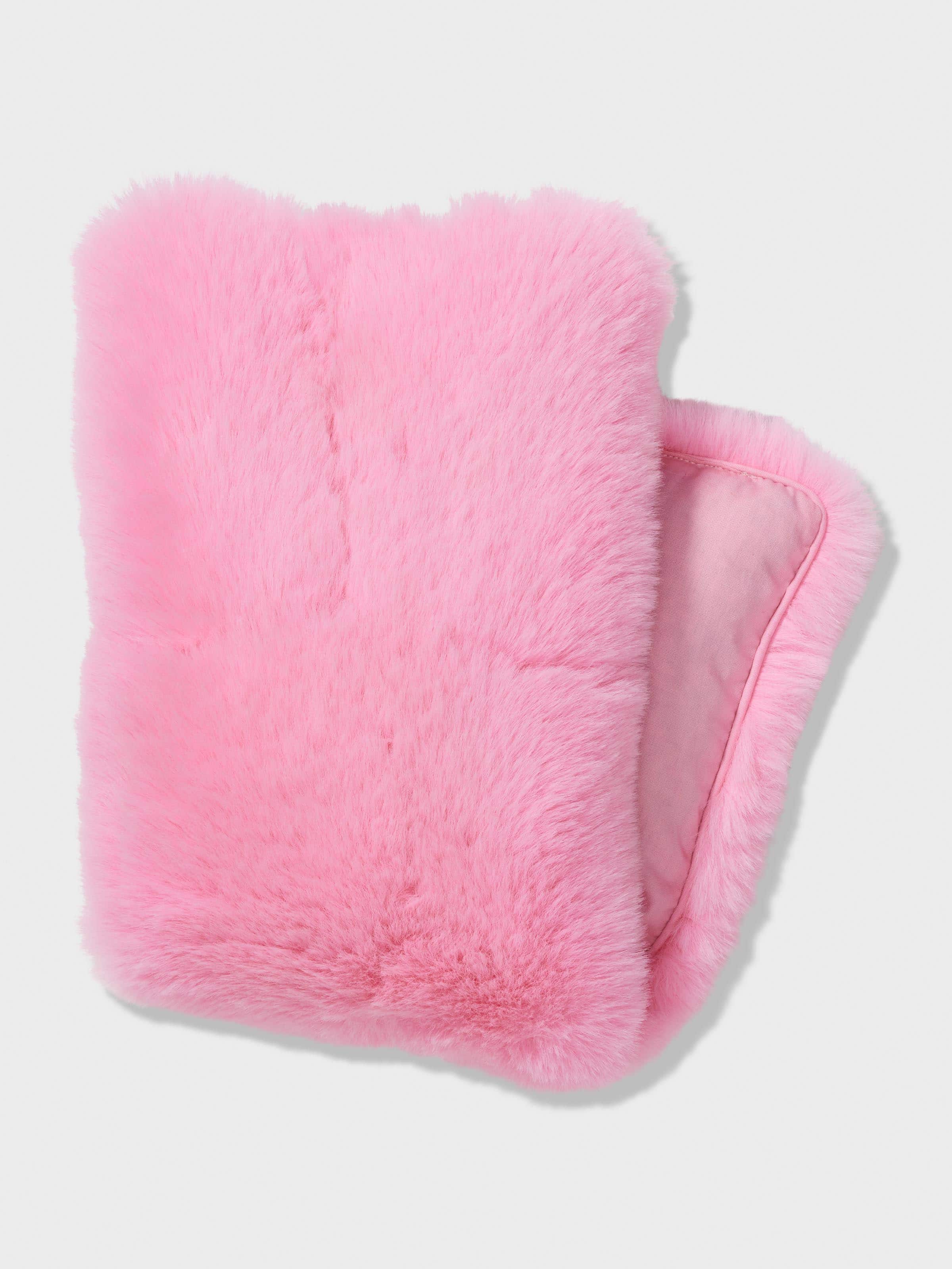 Pink Fur Heat Pillow