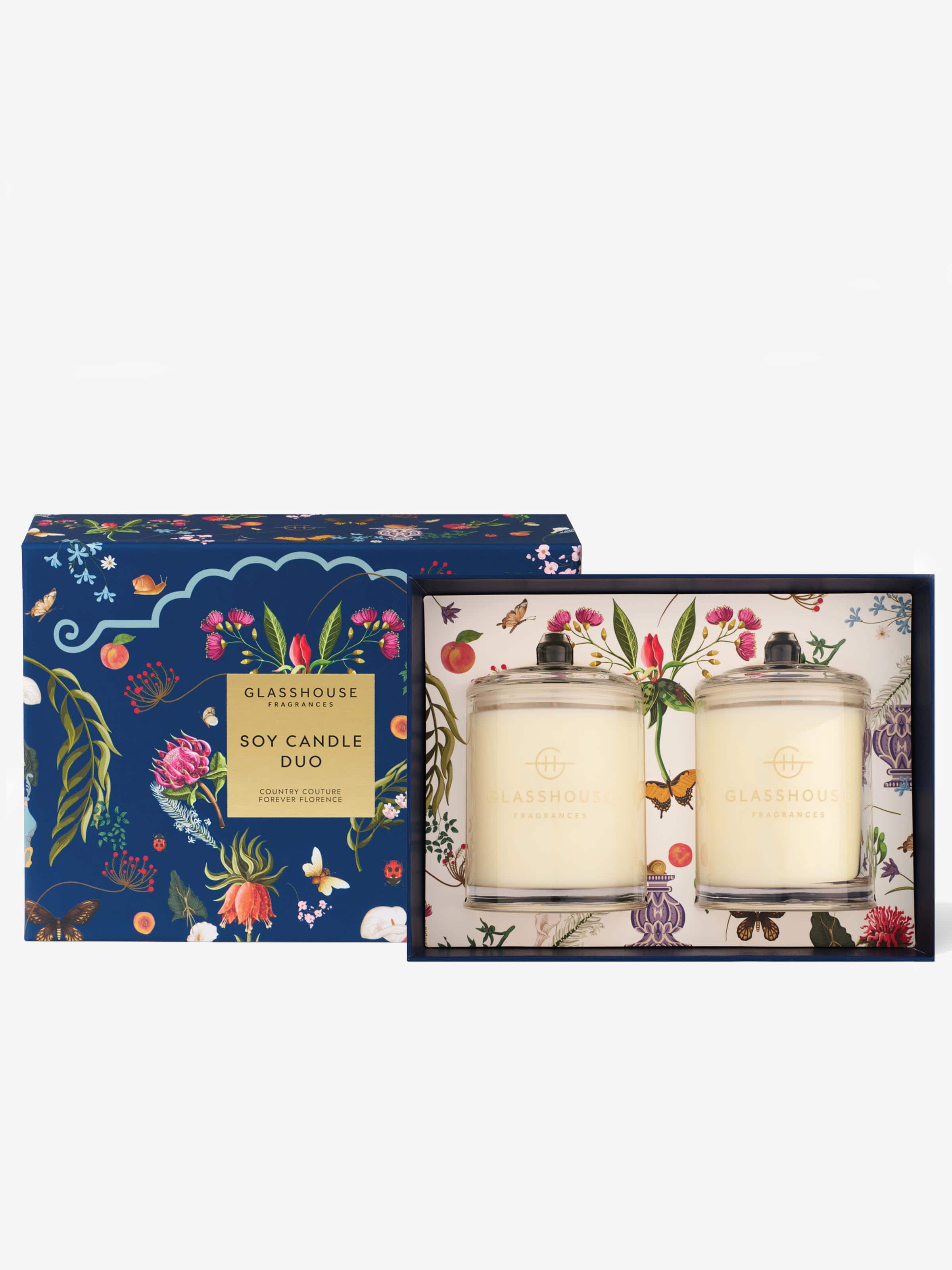 Glasshouse Fragrances Limited Edition Mothers Day Duo Candle Set