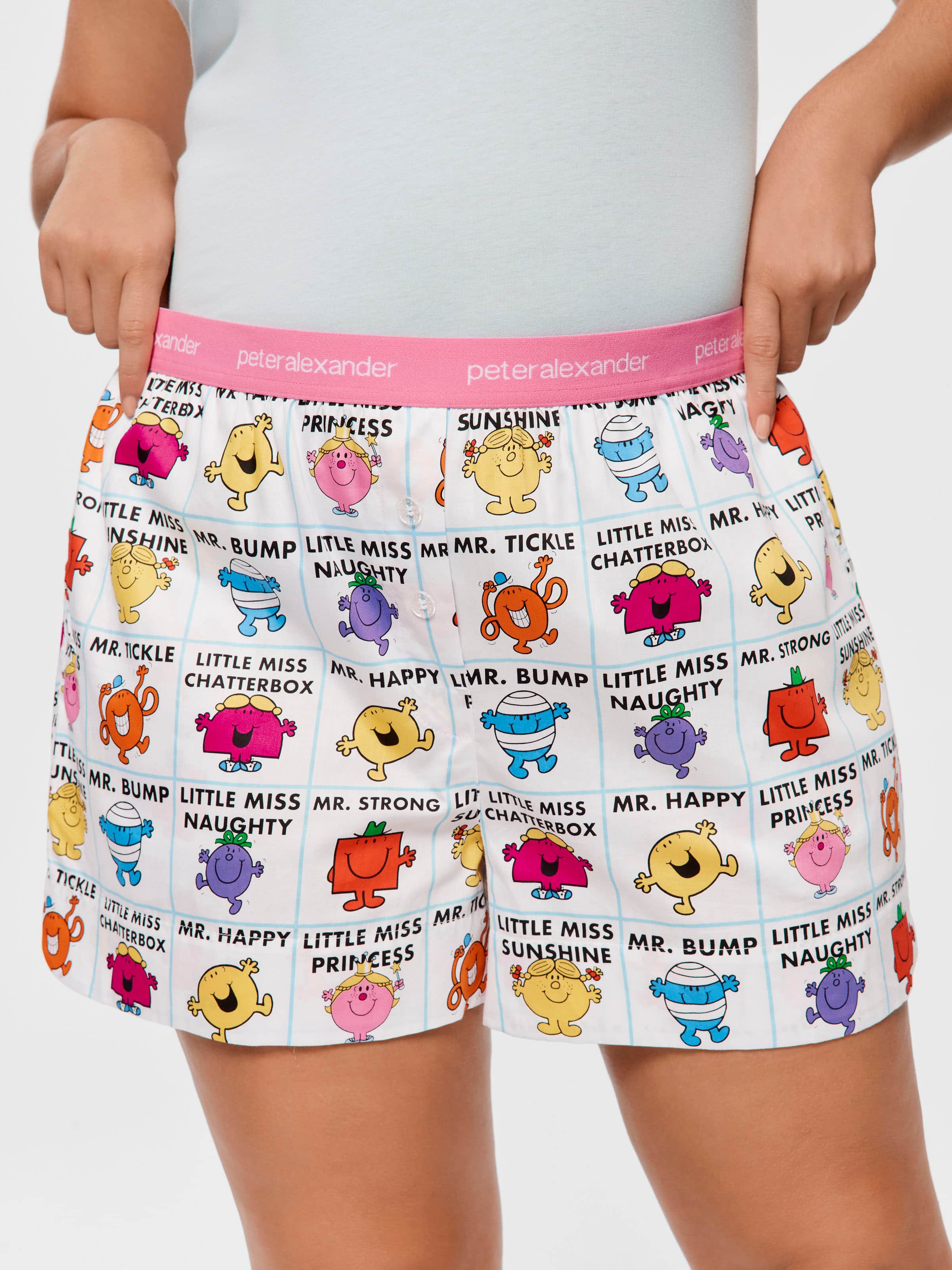 P.A. Plus Mr Men & Little Miss Character Mid Short
