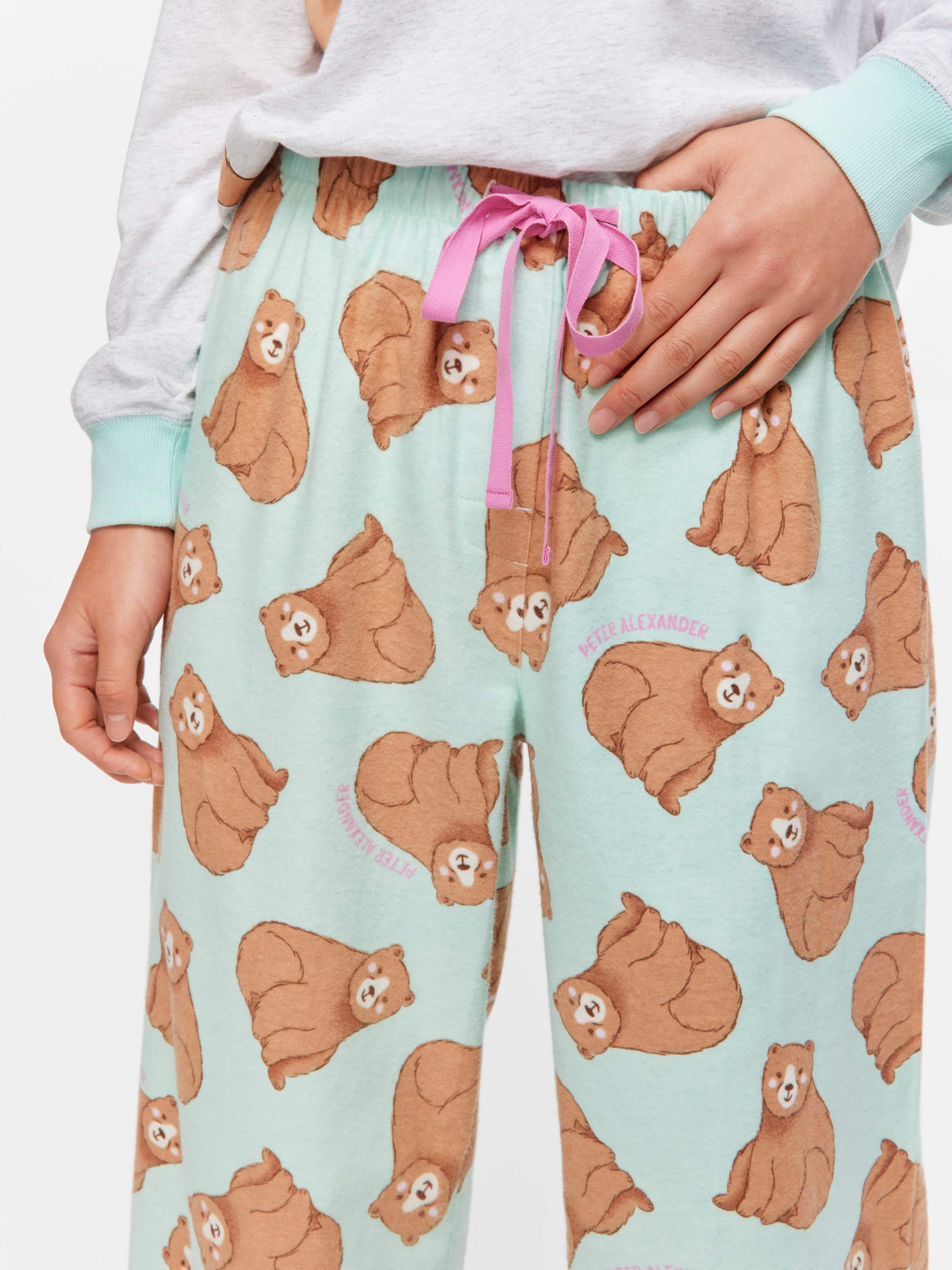 Bear Flannelette Classic Pj Pant