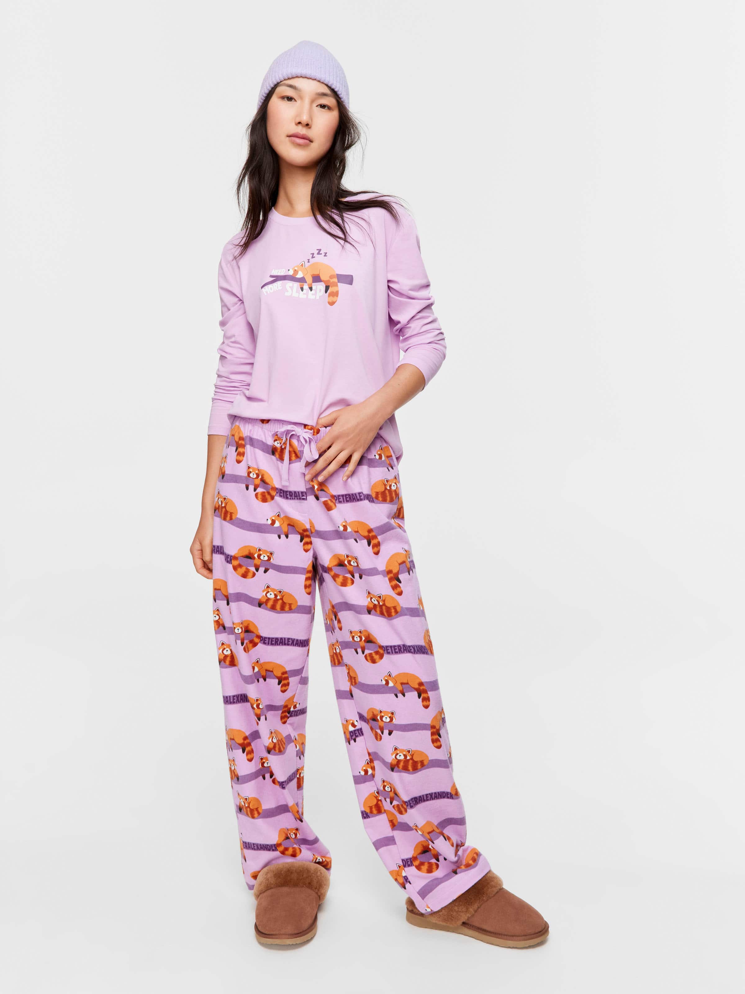 Red Panda Classic Flannelette Pj Pant