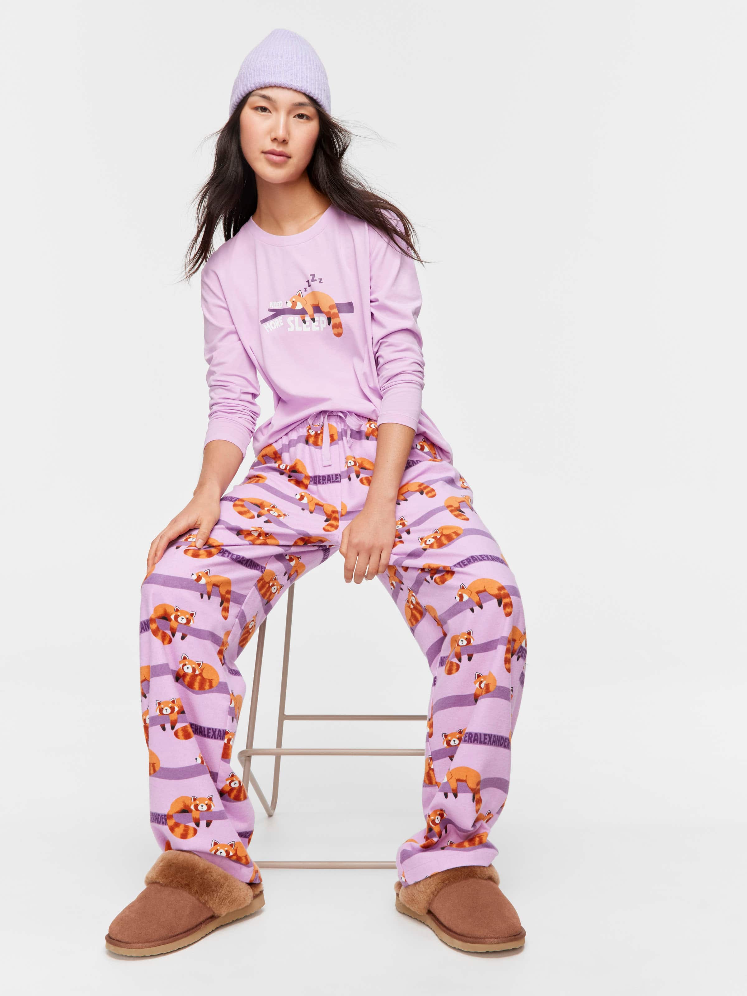 Red Panda Classic Flannelette Pj Pant