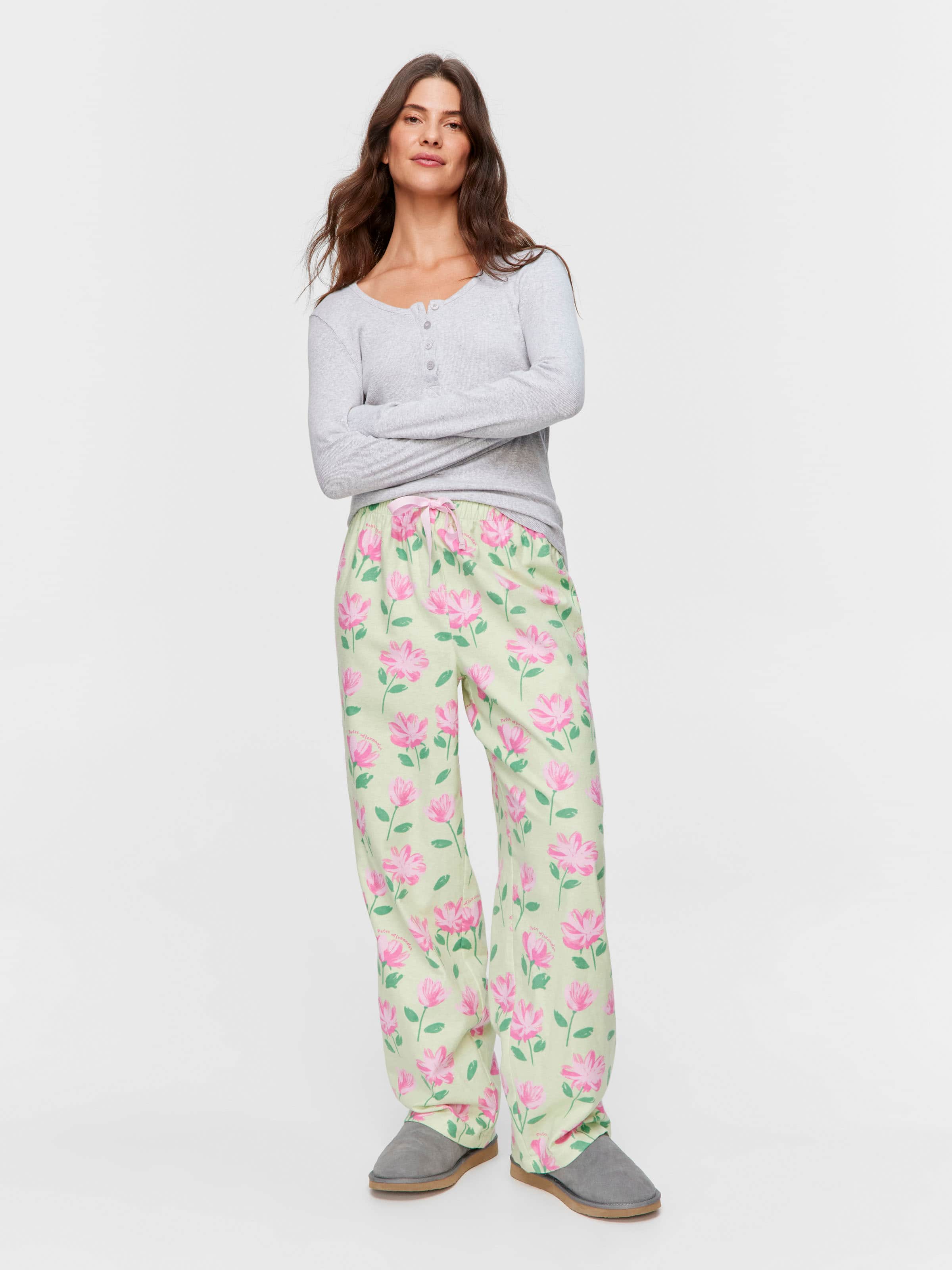 Floral Classic Flannelette Pj Pant
