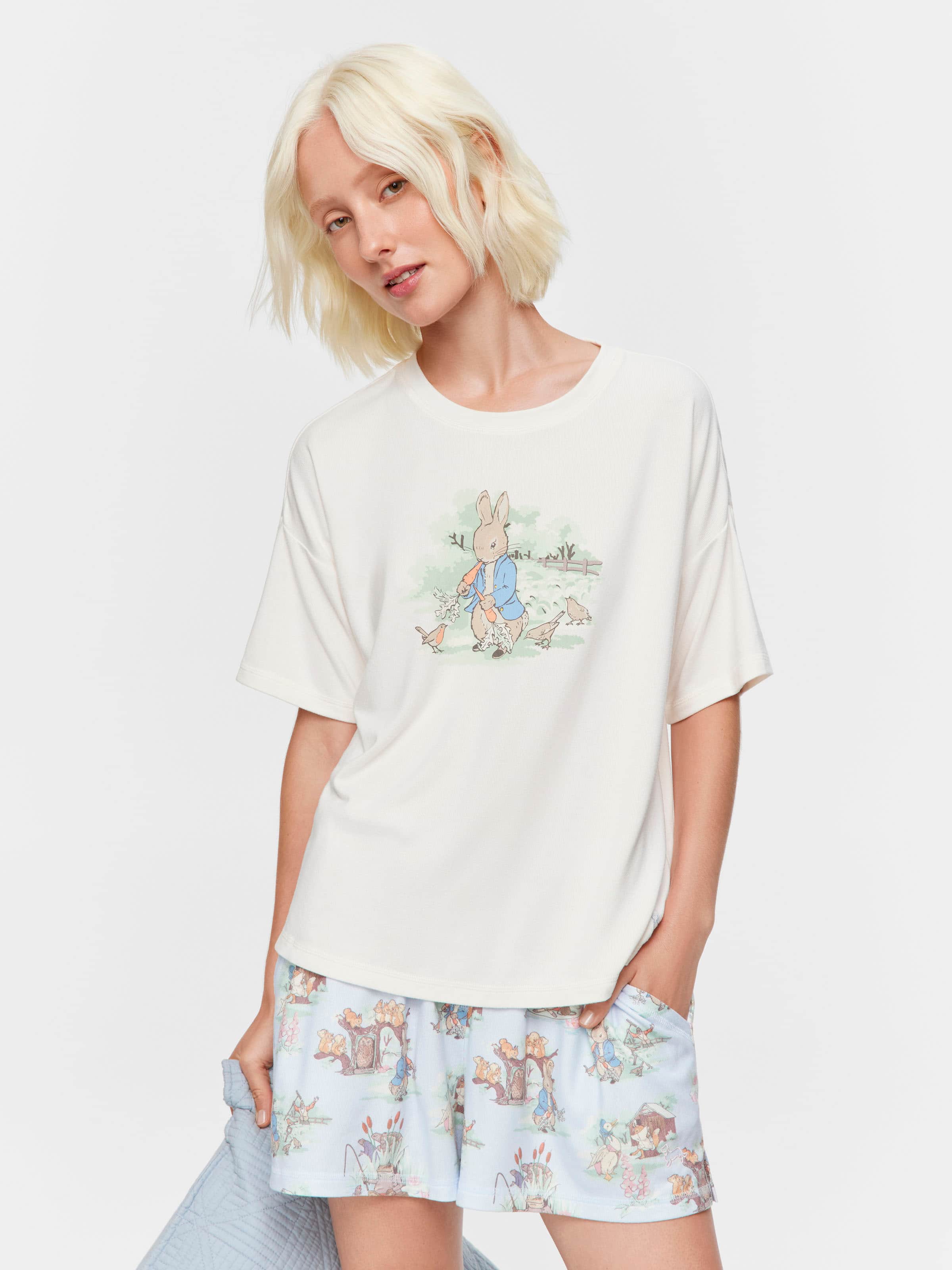 Peter Rabbit Plush Oversized Tee
