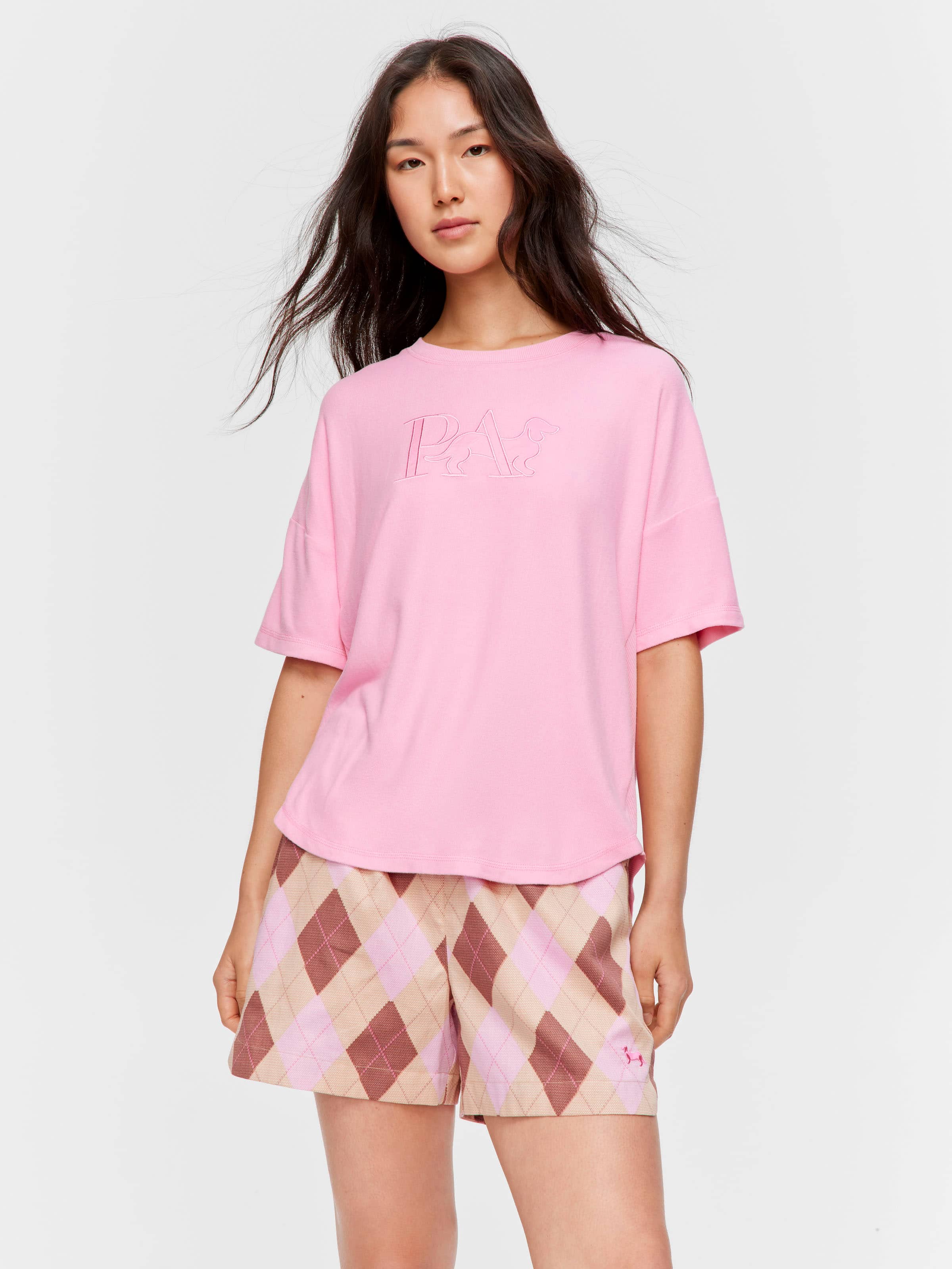 Pink Plush P.A. Tee