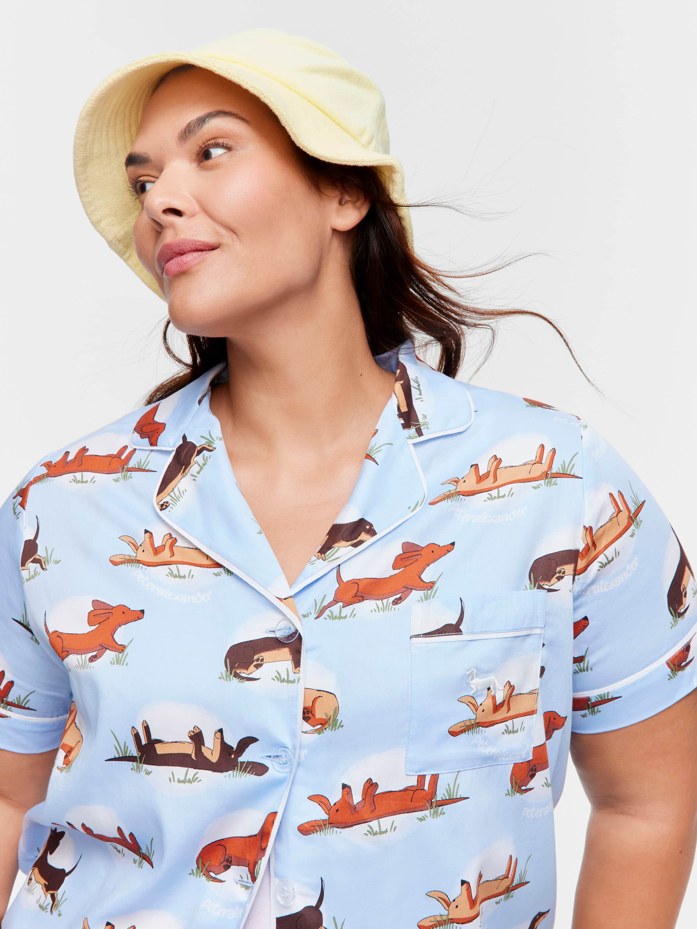 P.A. Plus Penny Spot Shortie Pj Set