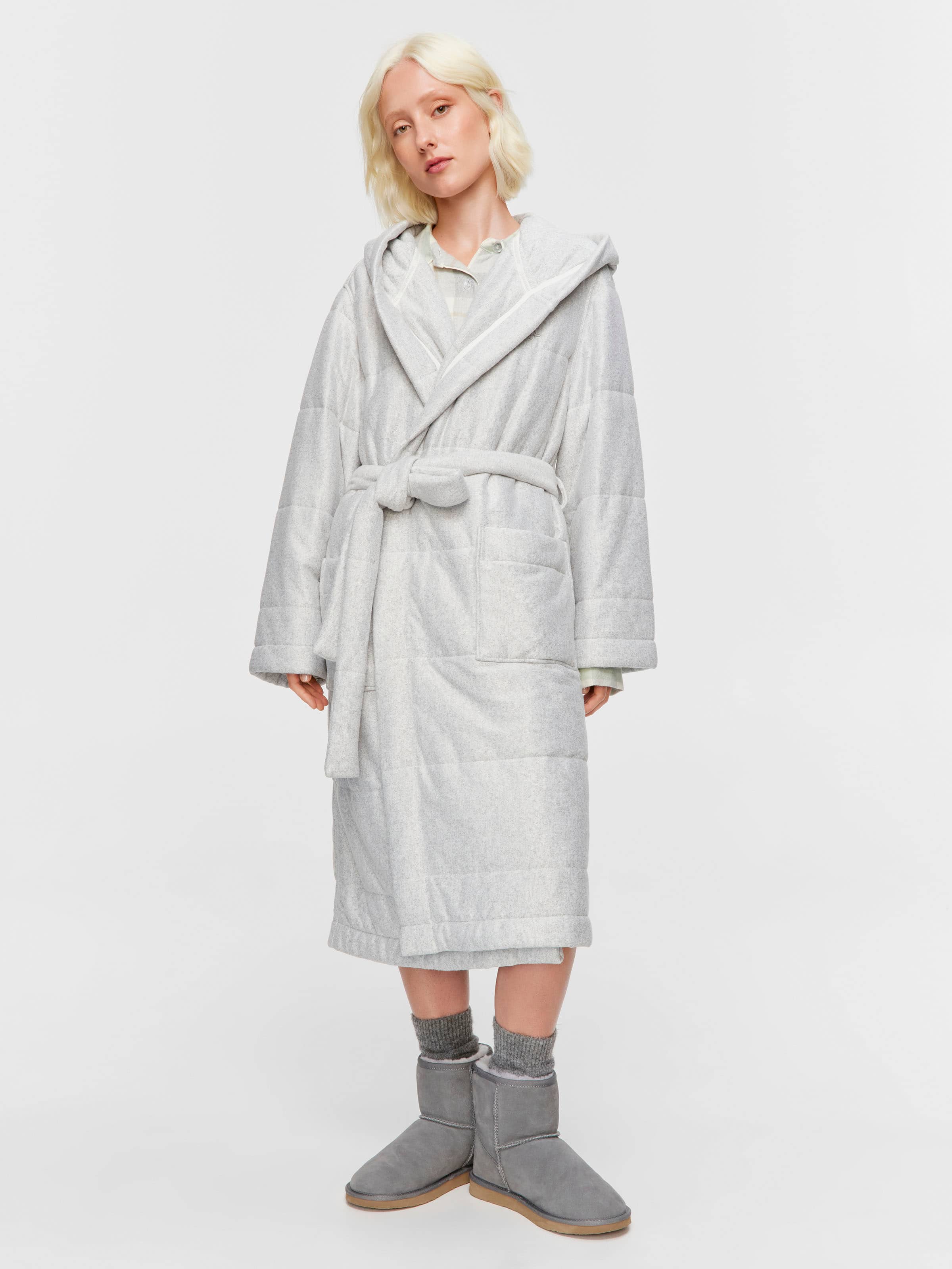 Quilted Hood Gown