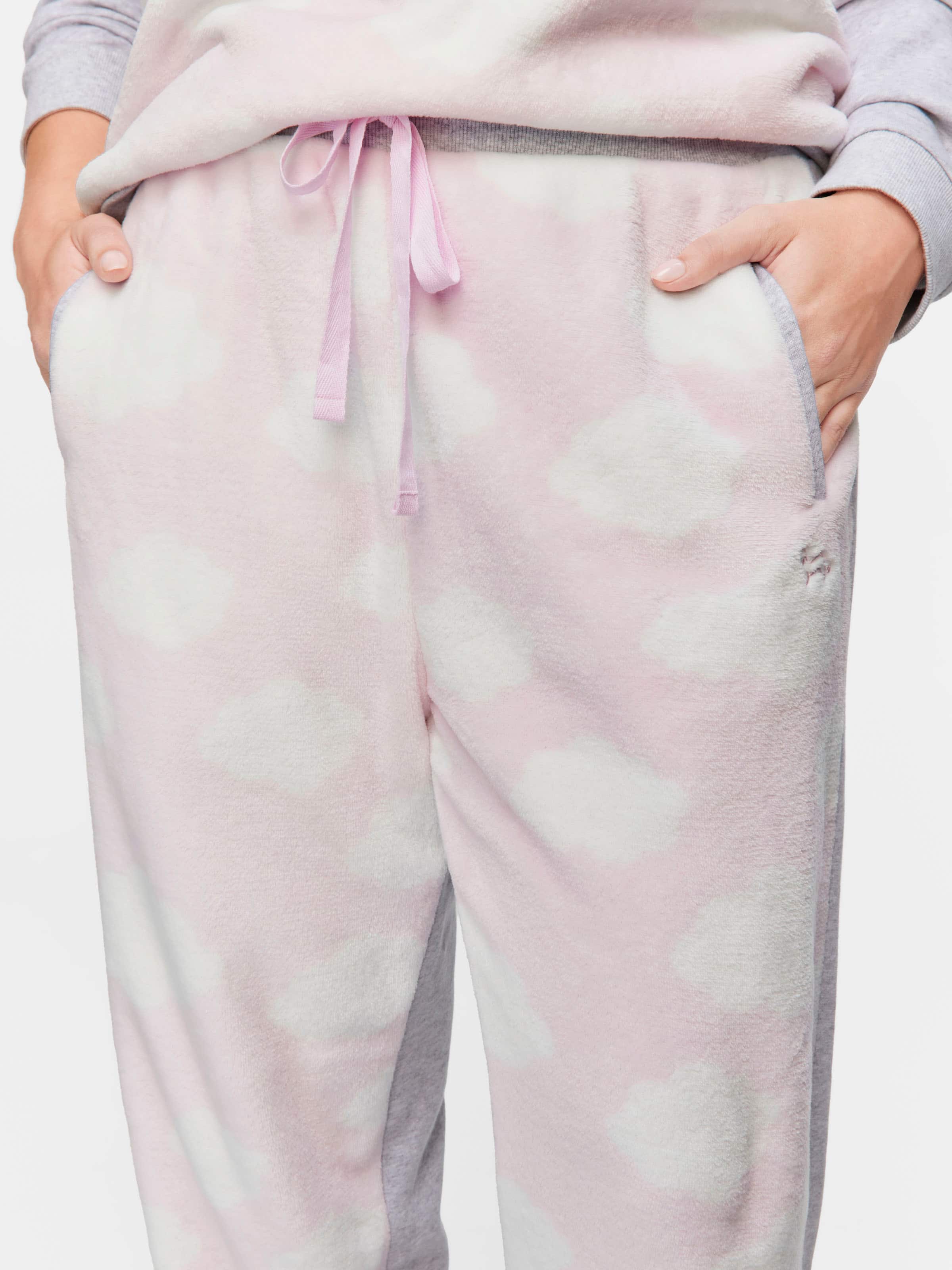 P.A. Plus Cloud Cuddle Fleece Track Pj Pant