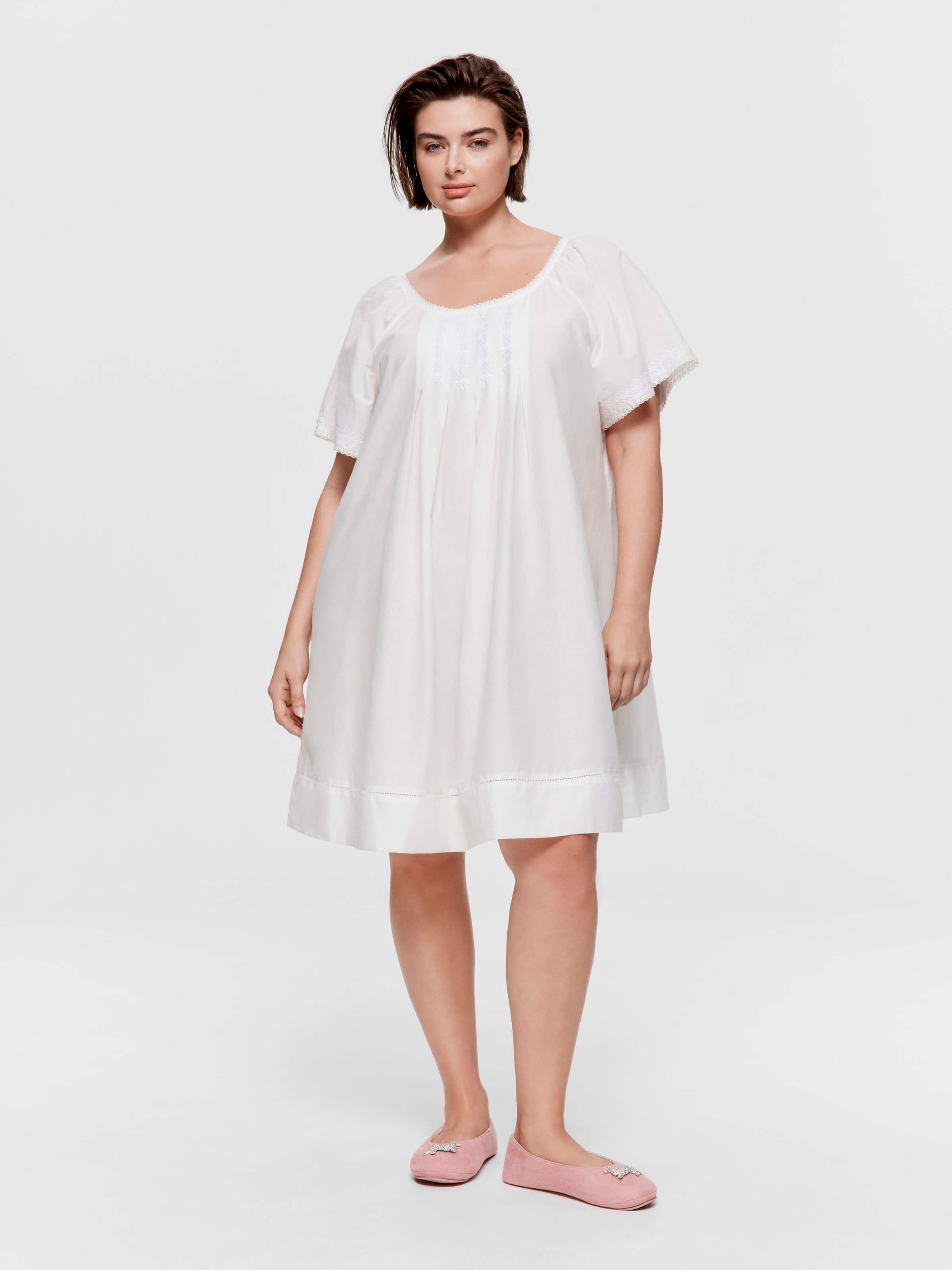 P.A. Plus Edwardian Cotton Nightie