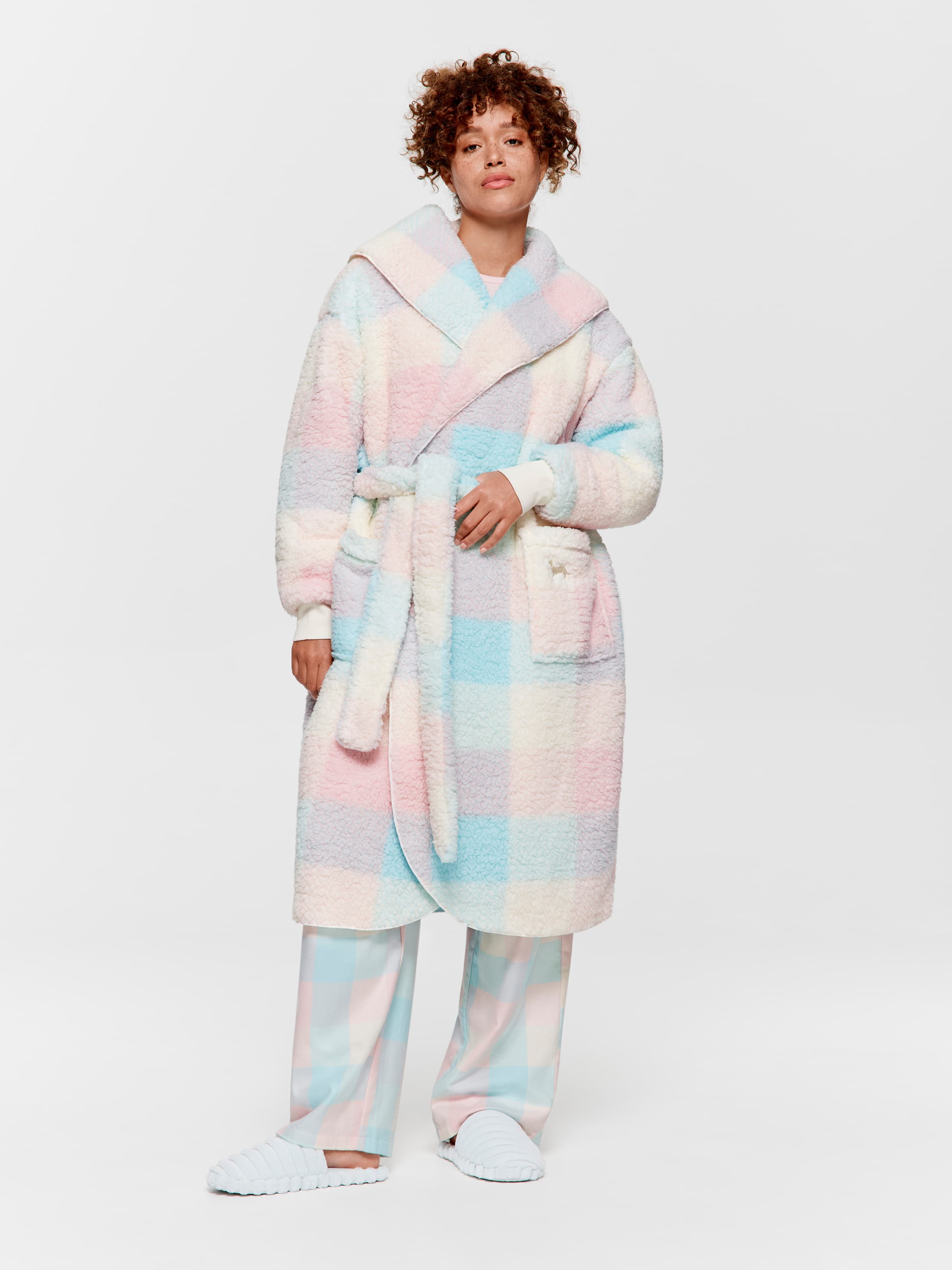 Buffalo Check Teddy Gown