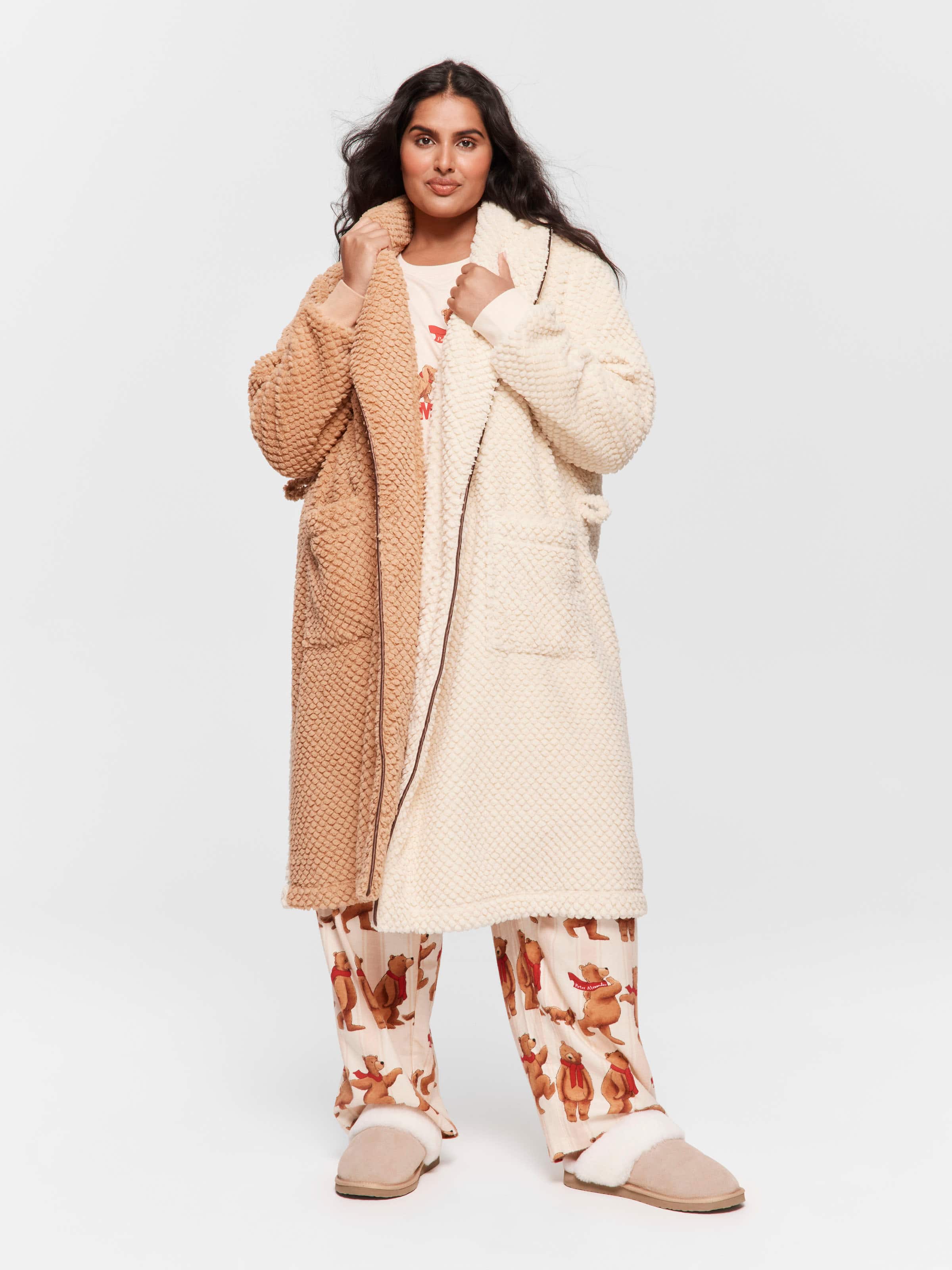 P.A. Plus Two Faced Jacquard Gown