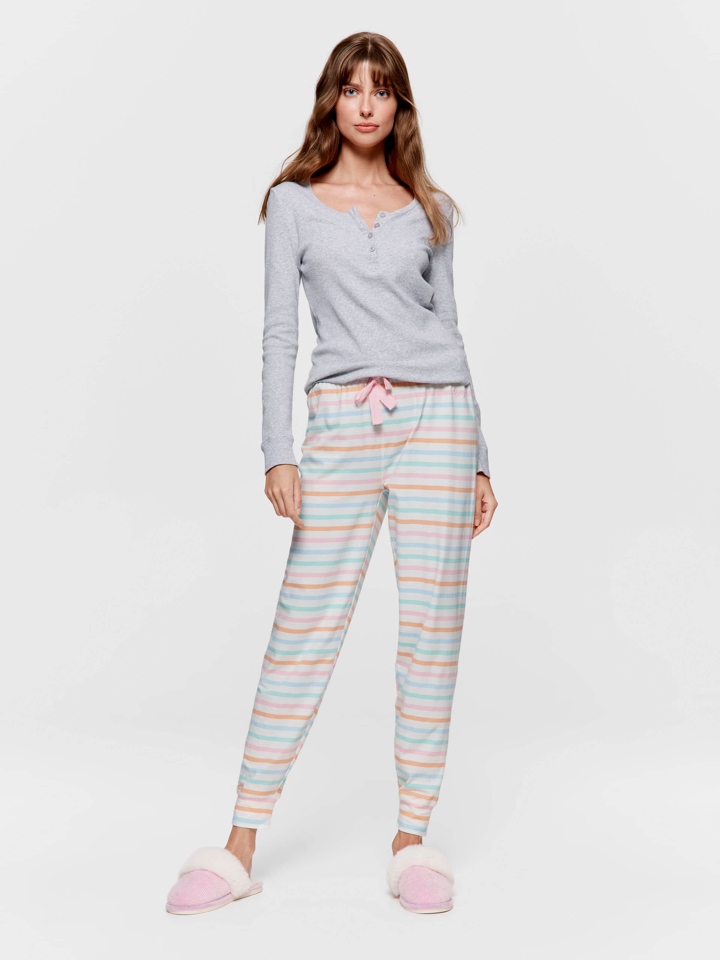 Rainbow Stripe Easy Pj Pant