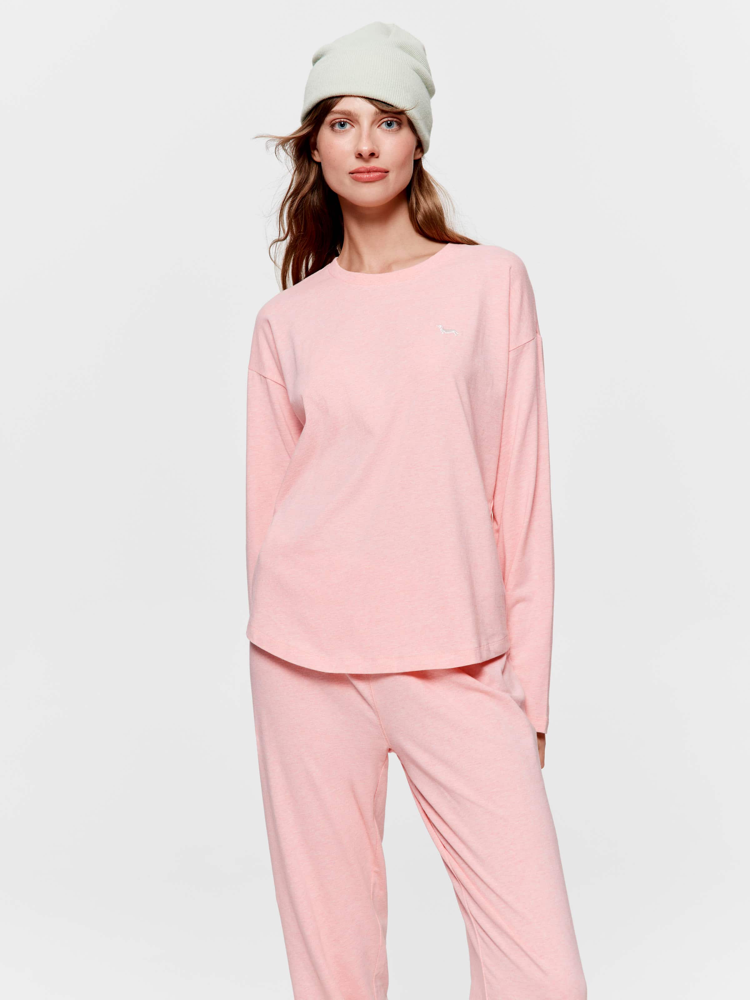 Raspberry Long Sleeve Top
