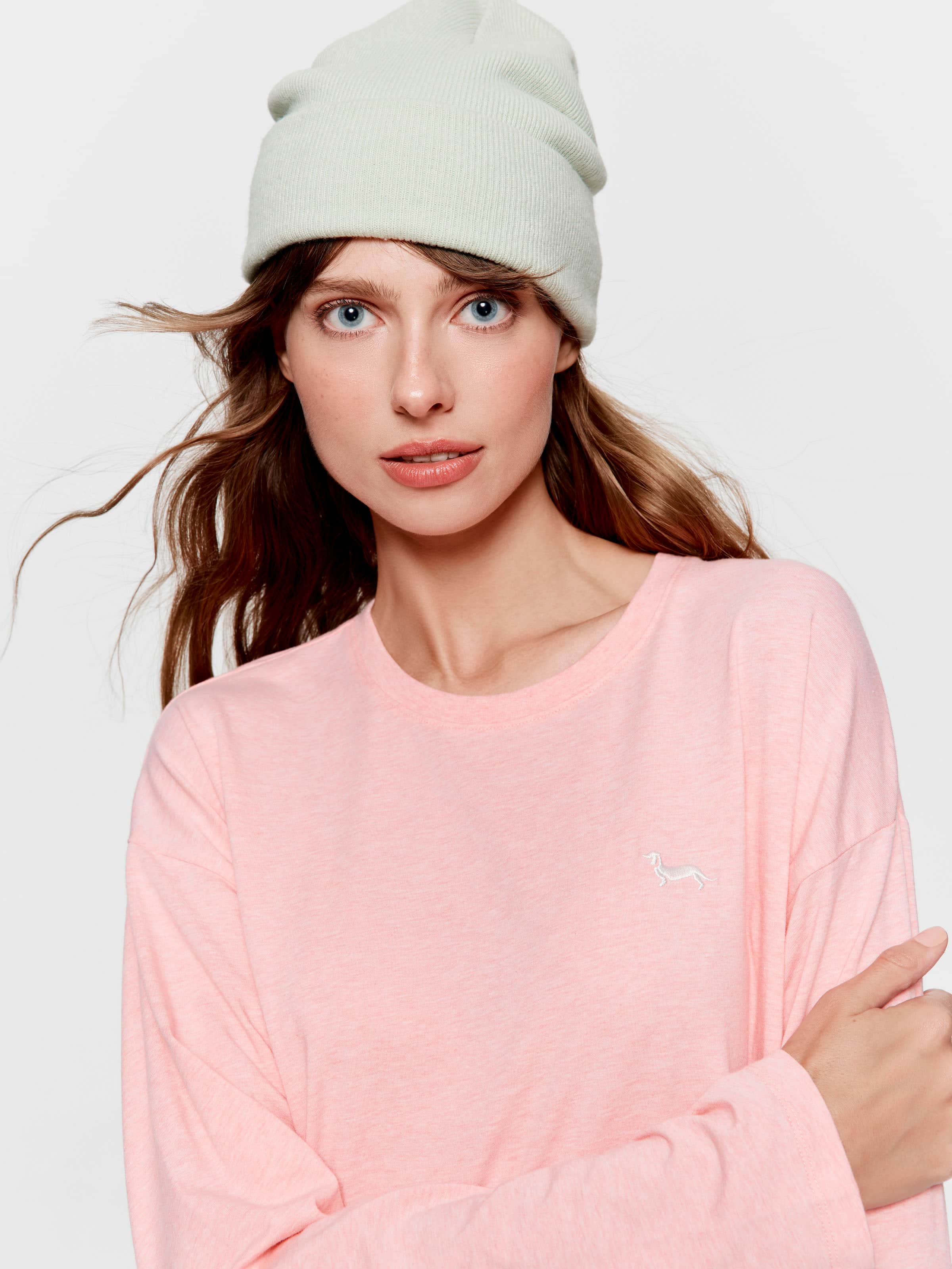 Raspberry Long Sleeve Top