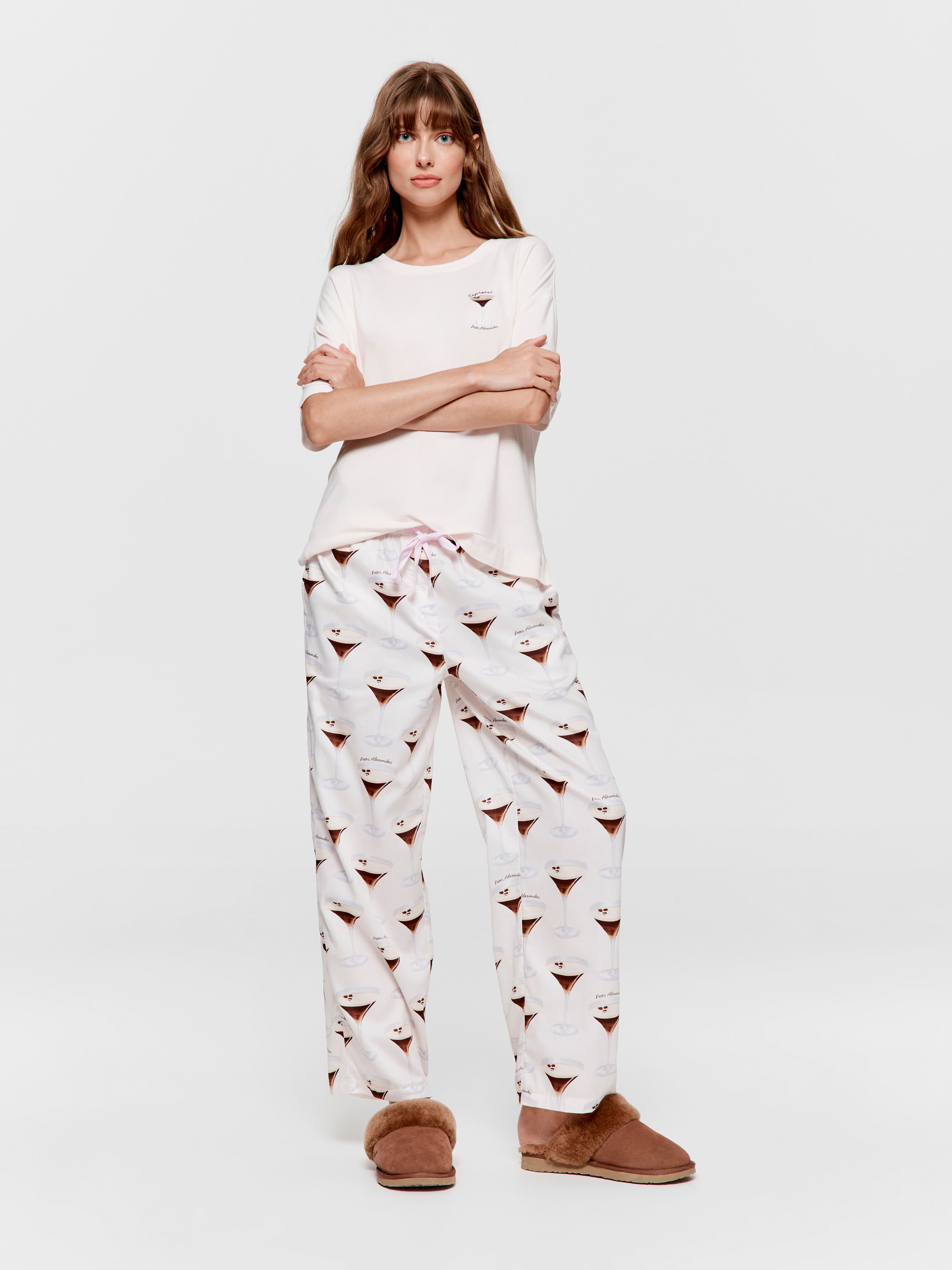 Espresso Martini 100% Cotton Classic Pj Pant