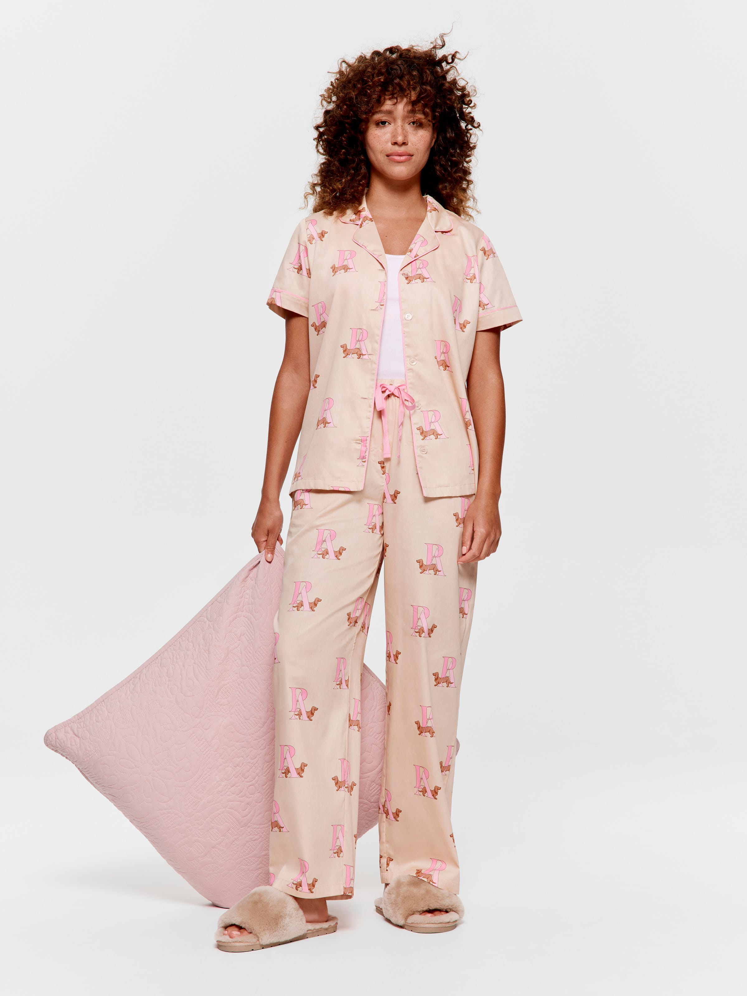 Penny Monogram 100% Cotton Pj Set