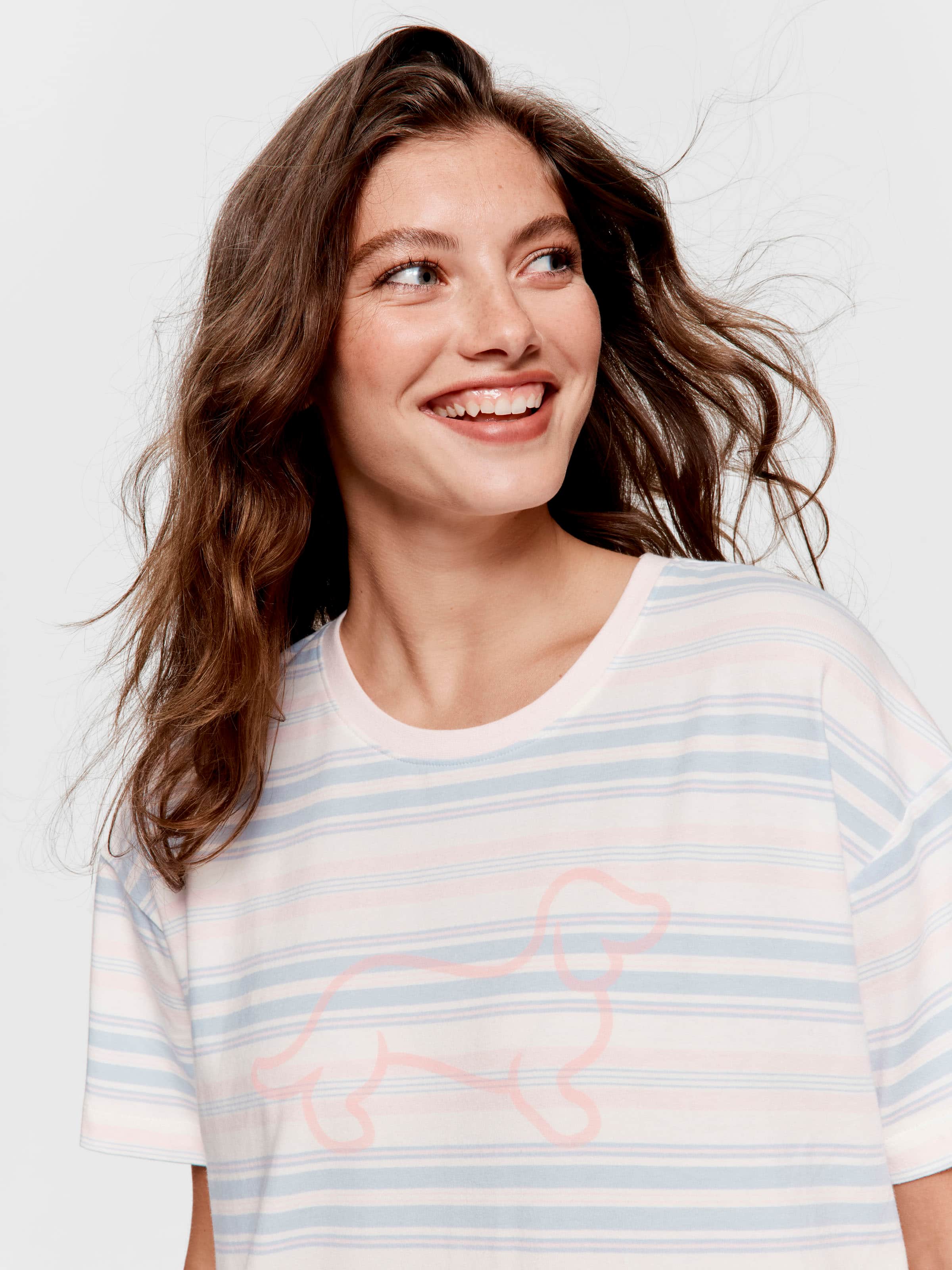 Stripe Sleep Tee