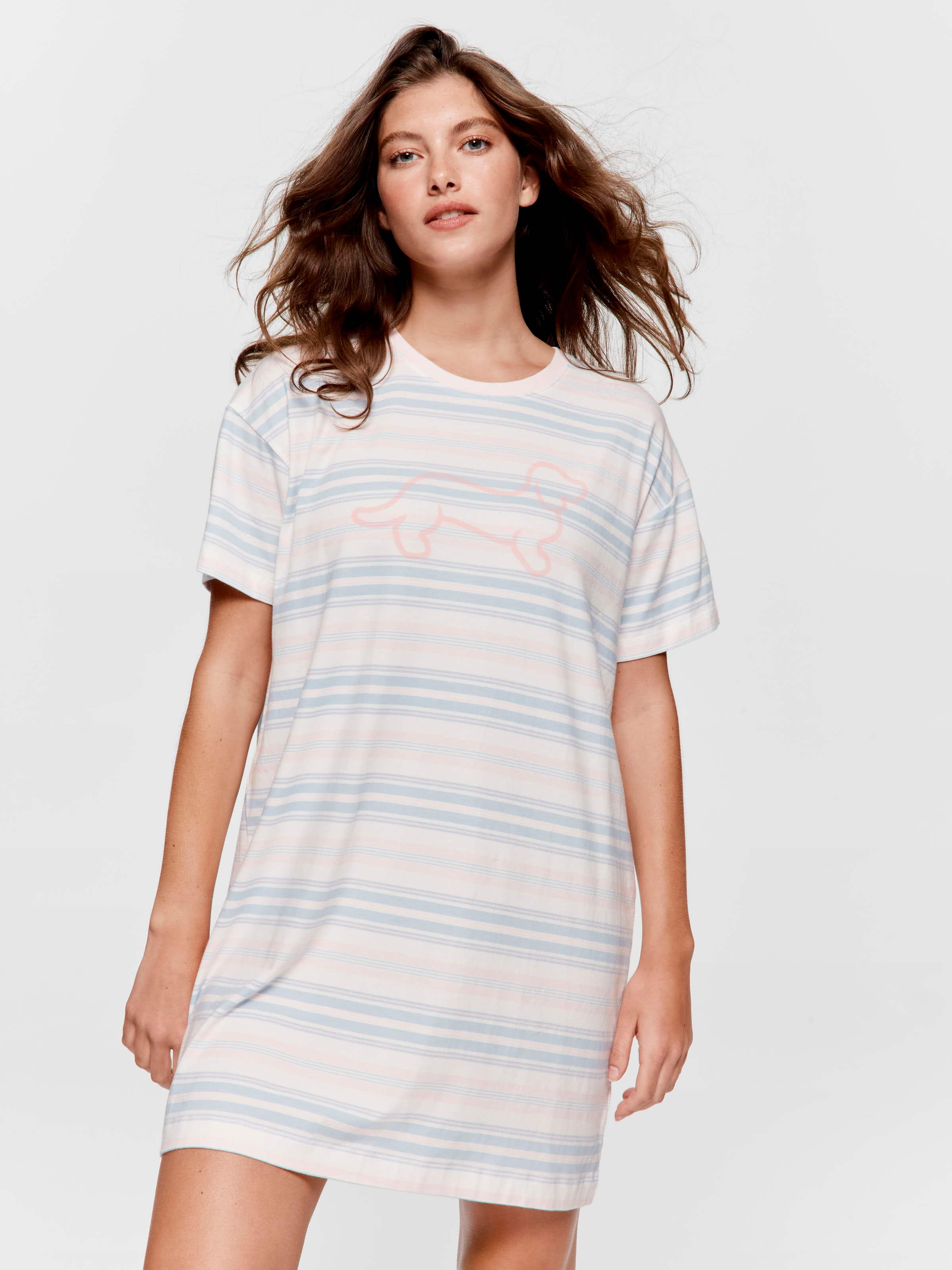 Stripe Sleep Tee