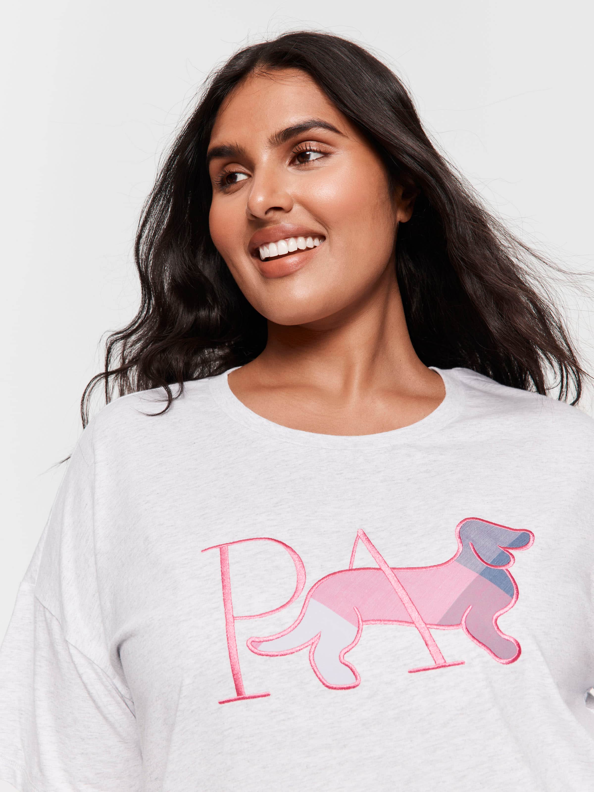 P.A. Plus Buffalo Check Logo Tee