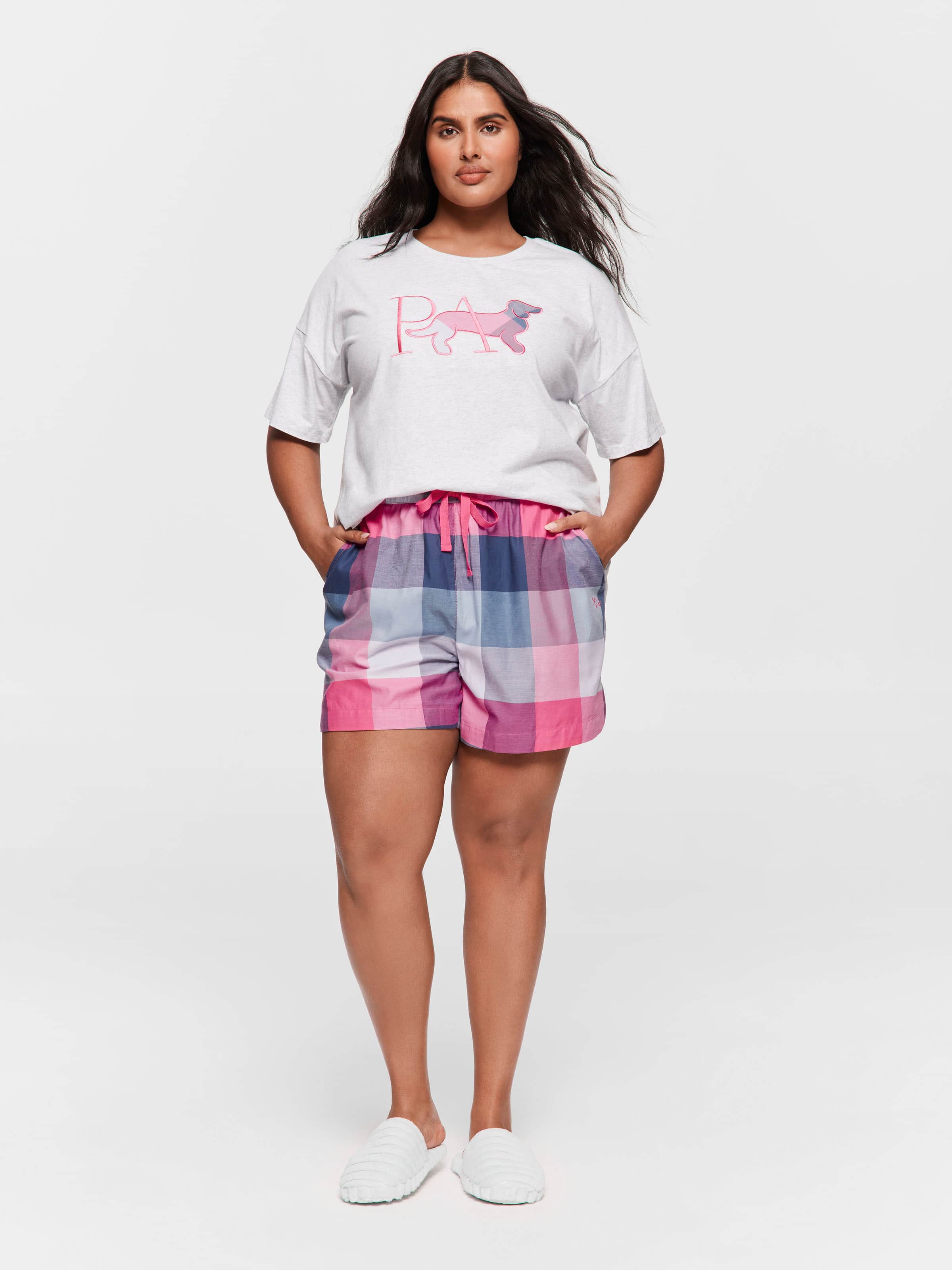 P.A. Plus Buffalo Check Gerri Short