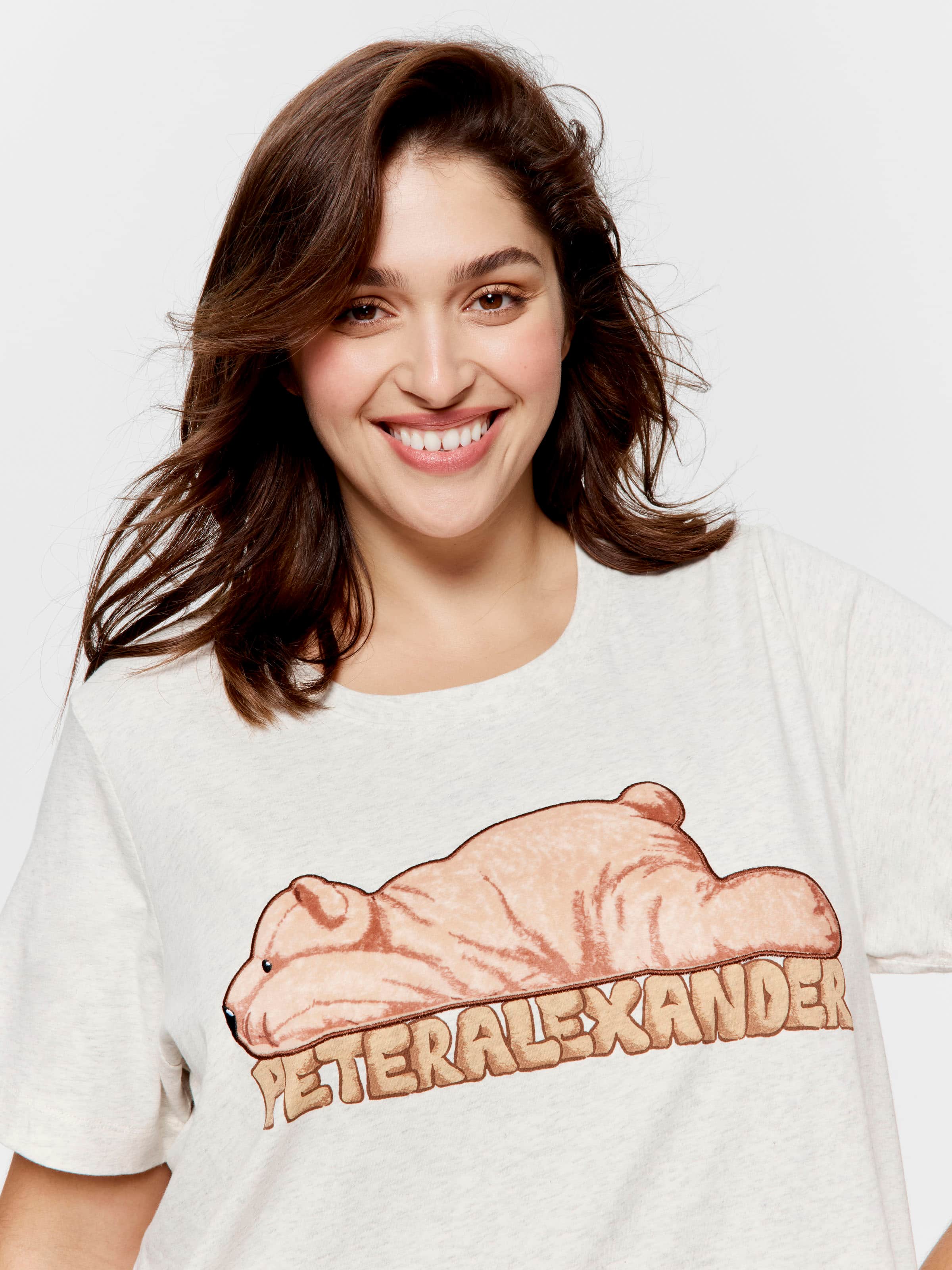 P.A. Plus Bear Short Sleeve Sweater Nightie