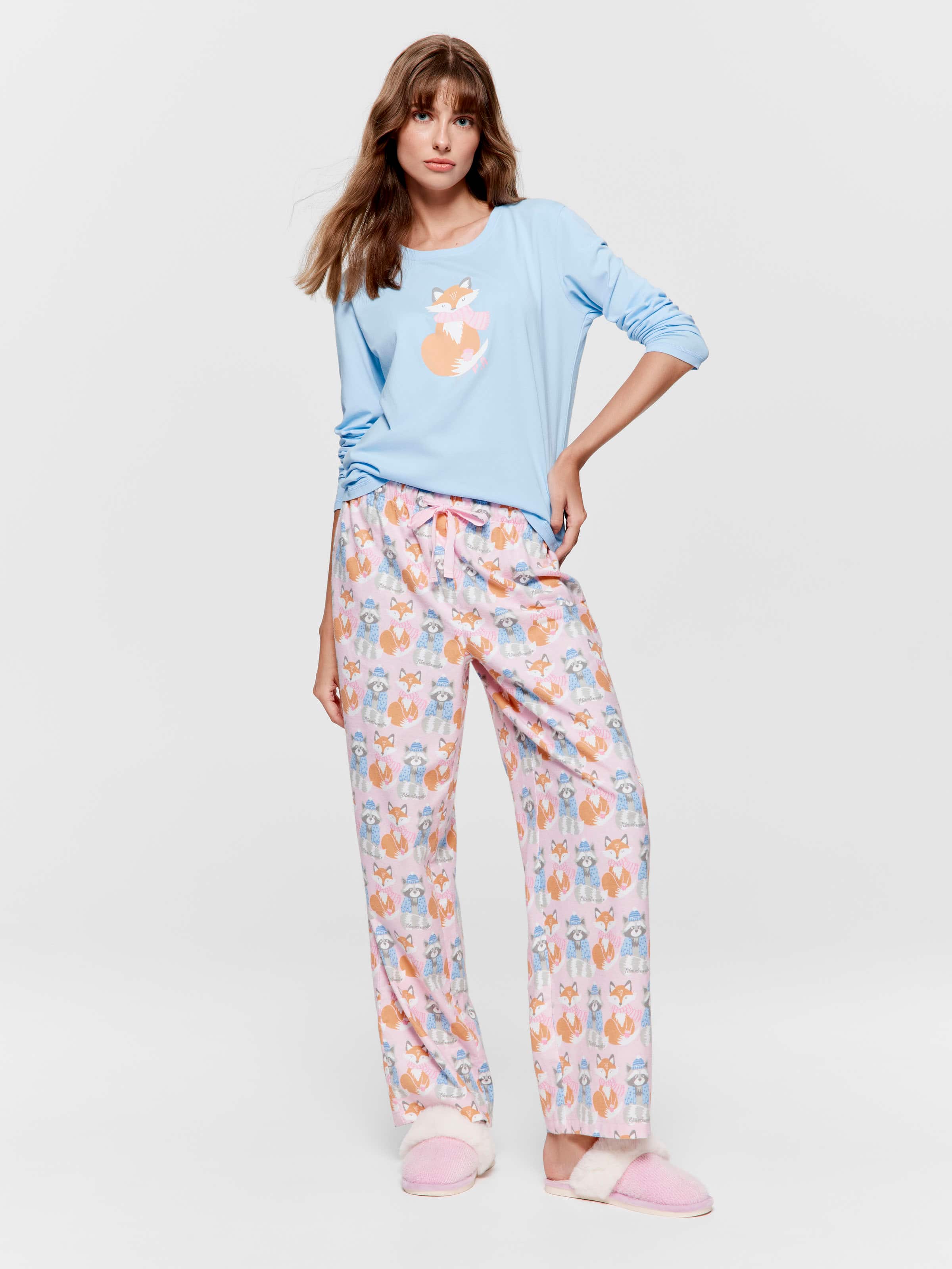 Winter Animals Classic Flannelette Pj Pant