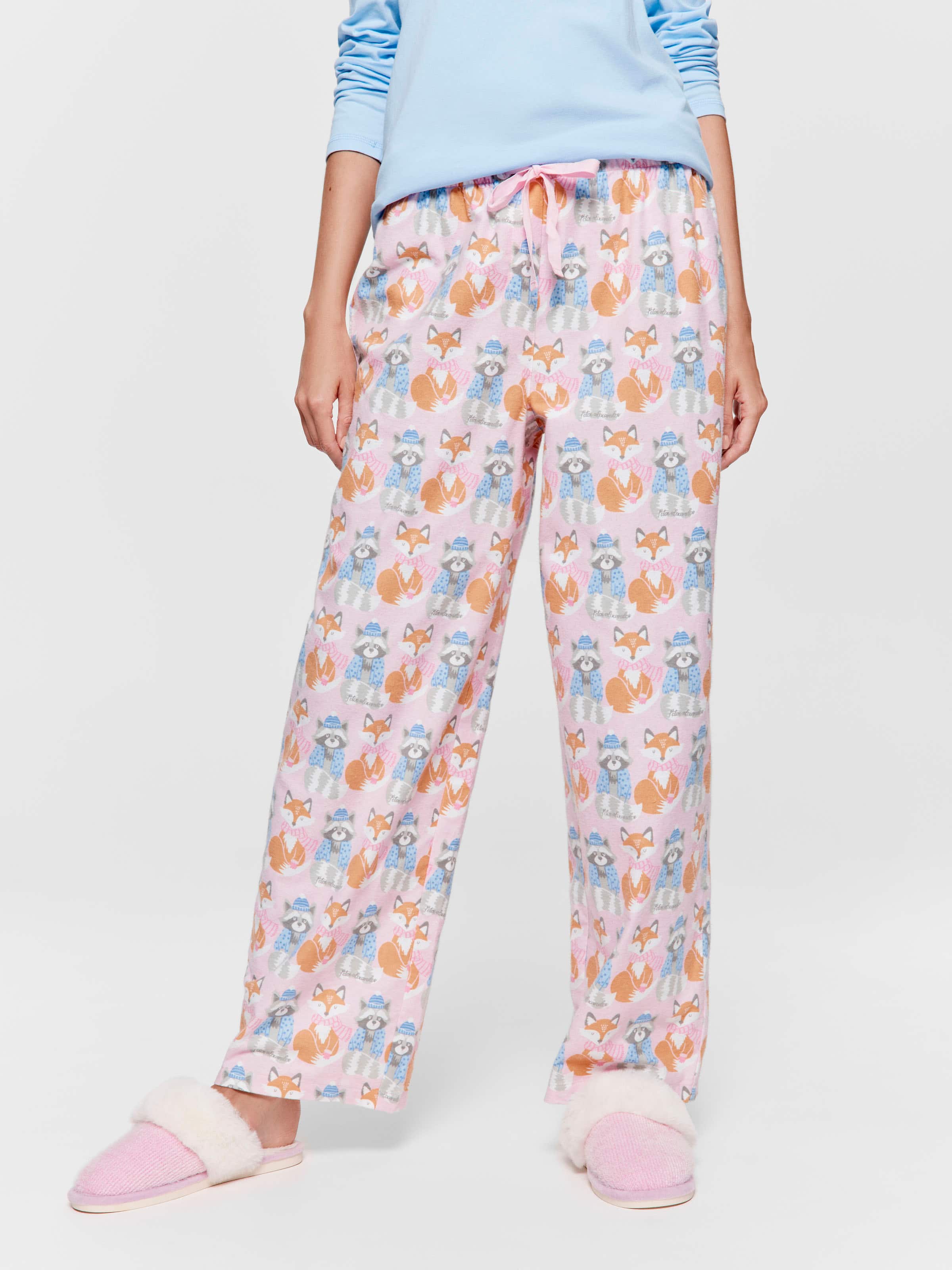 Winter Animals Classic Flannelette Pj Pant