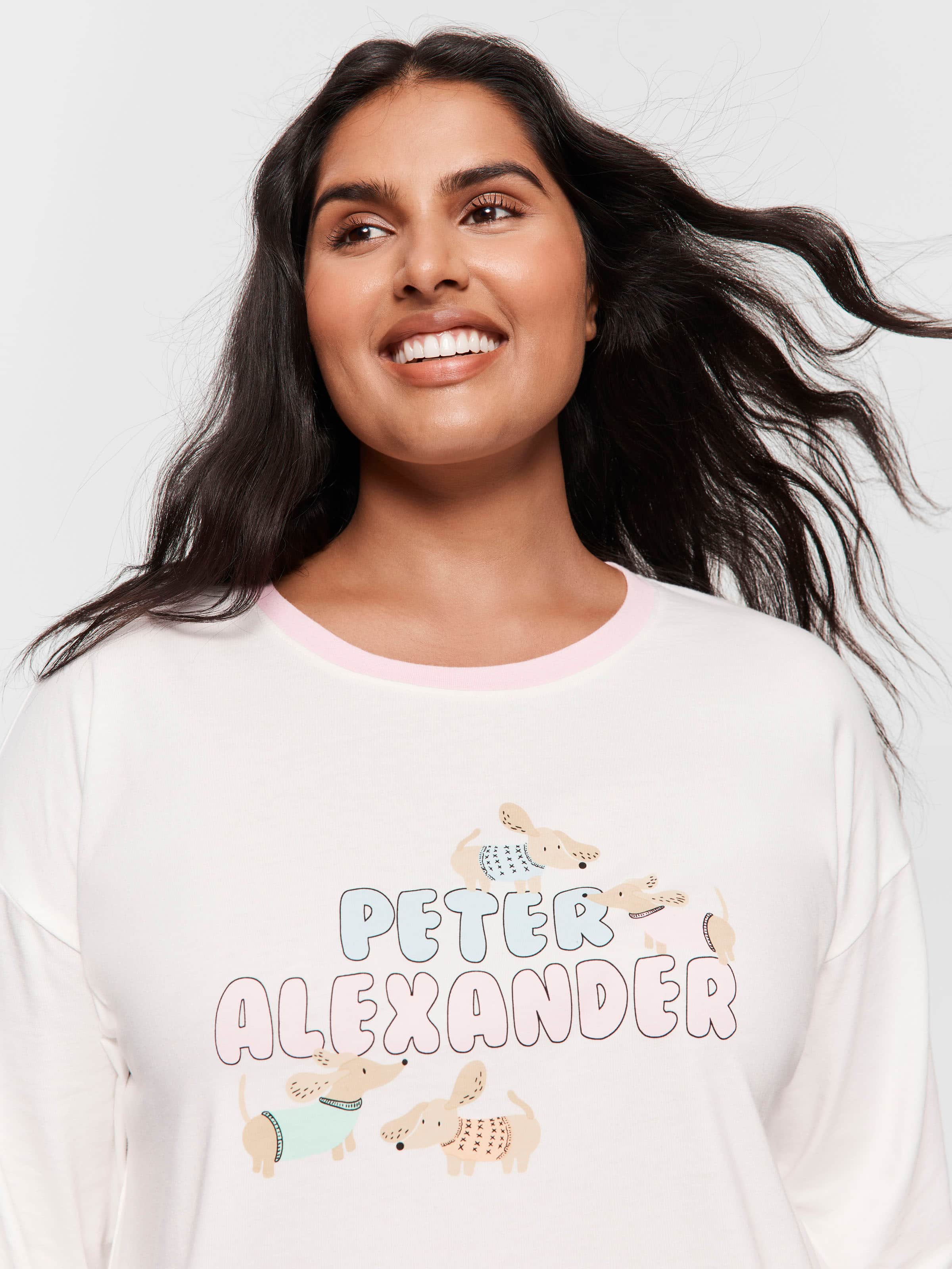 P.A. Plus Colourful Dog Logo Sweater