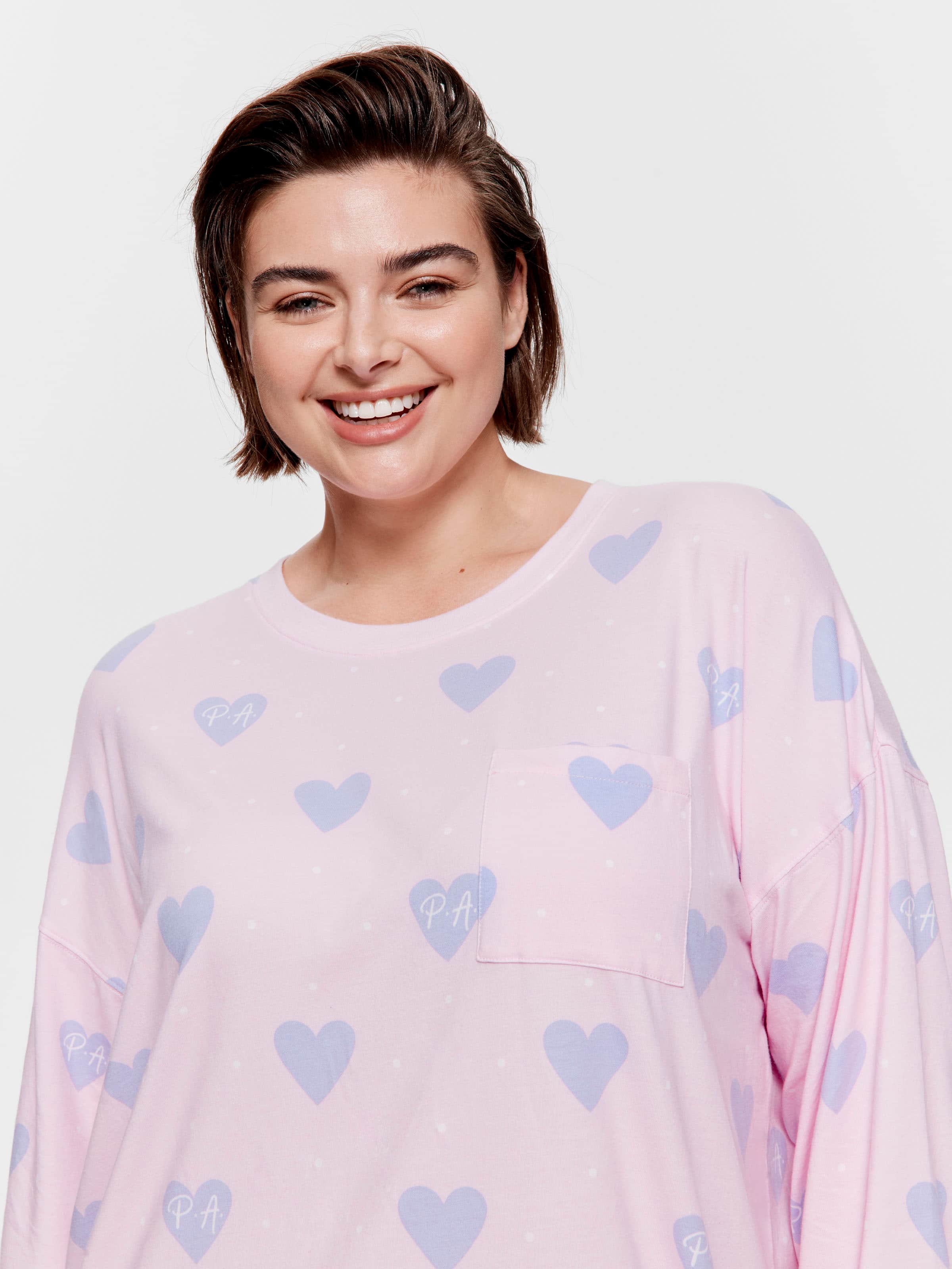 P.A. Plus Love Heart Nightie