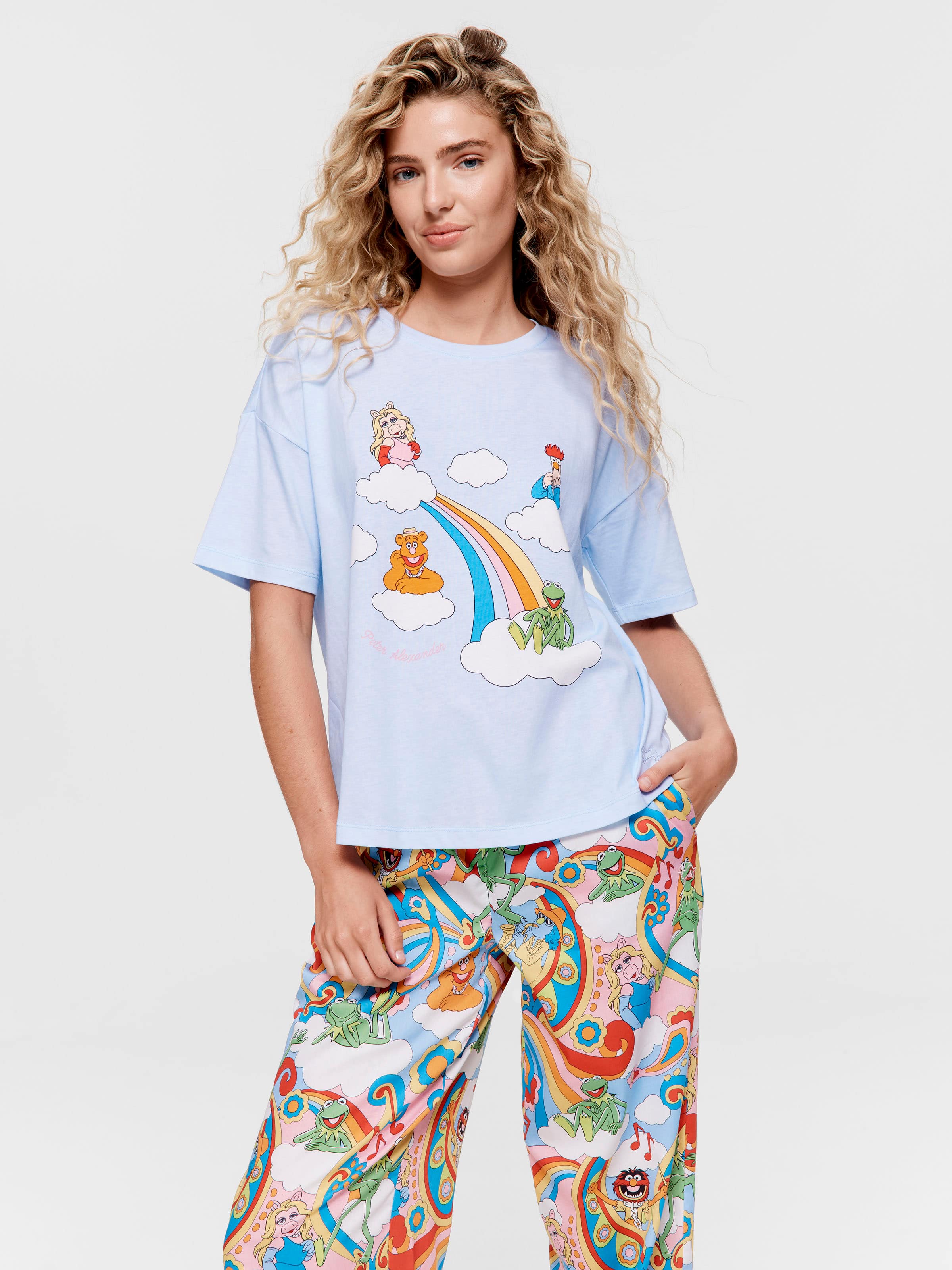 The Muppets Rainbow Character Tee