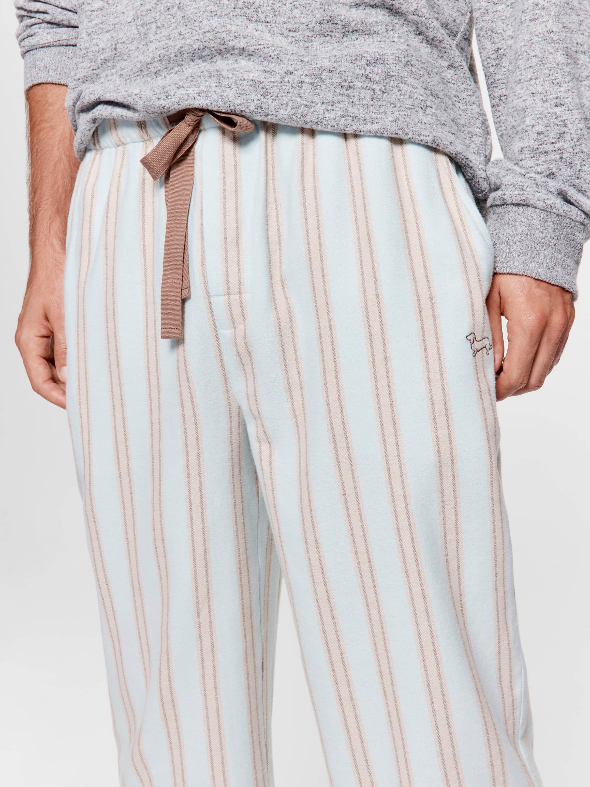 Mint Stripe Classic Pj Pant