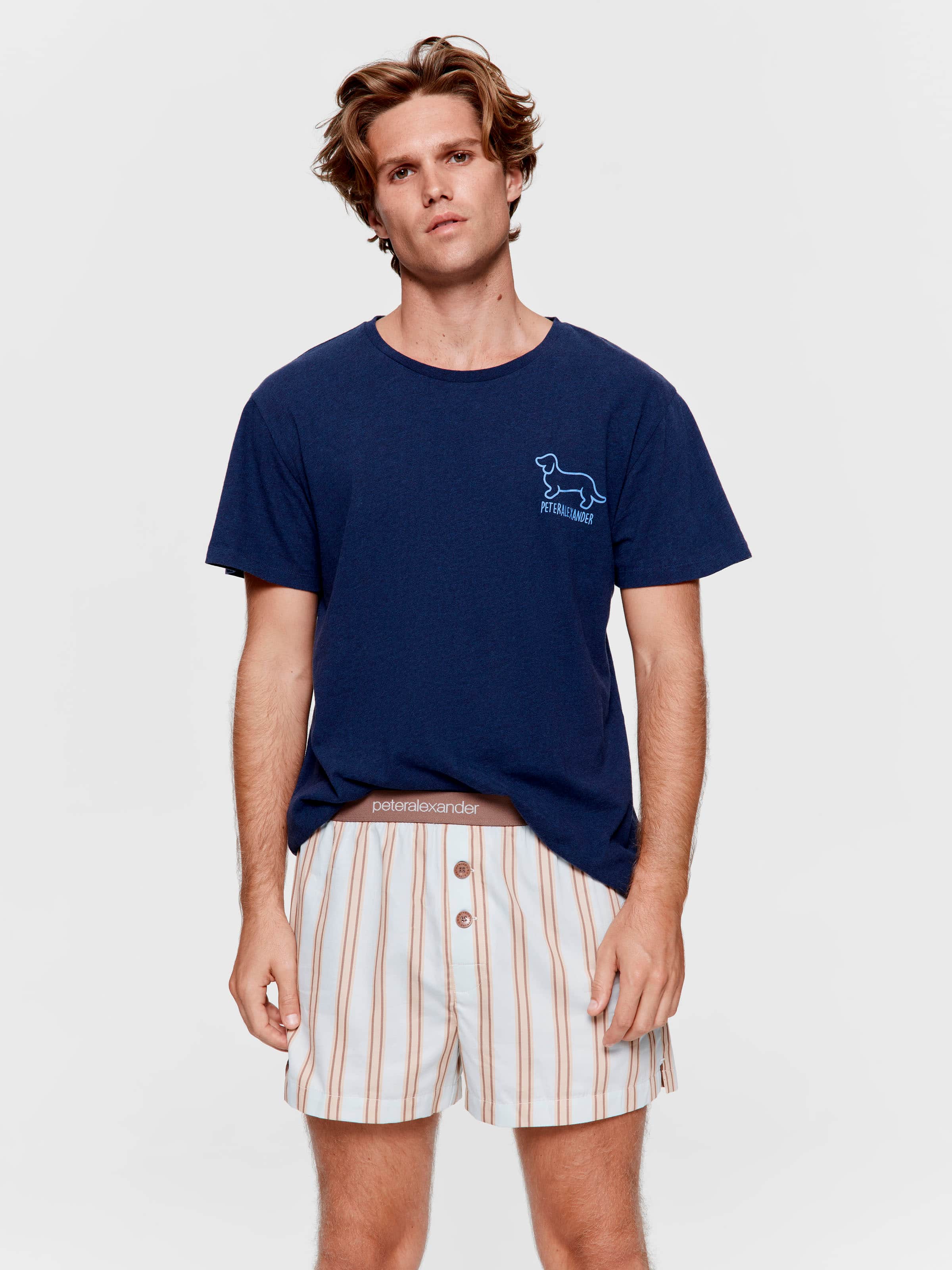 Mint Stripe Boxer Short