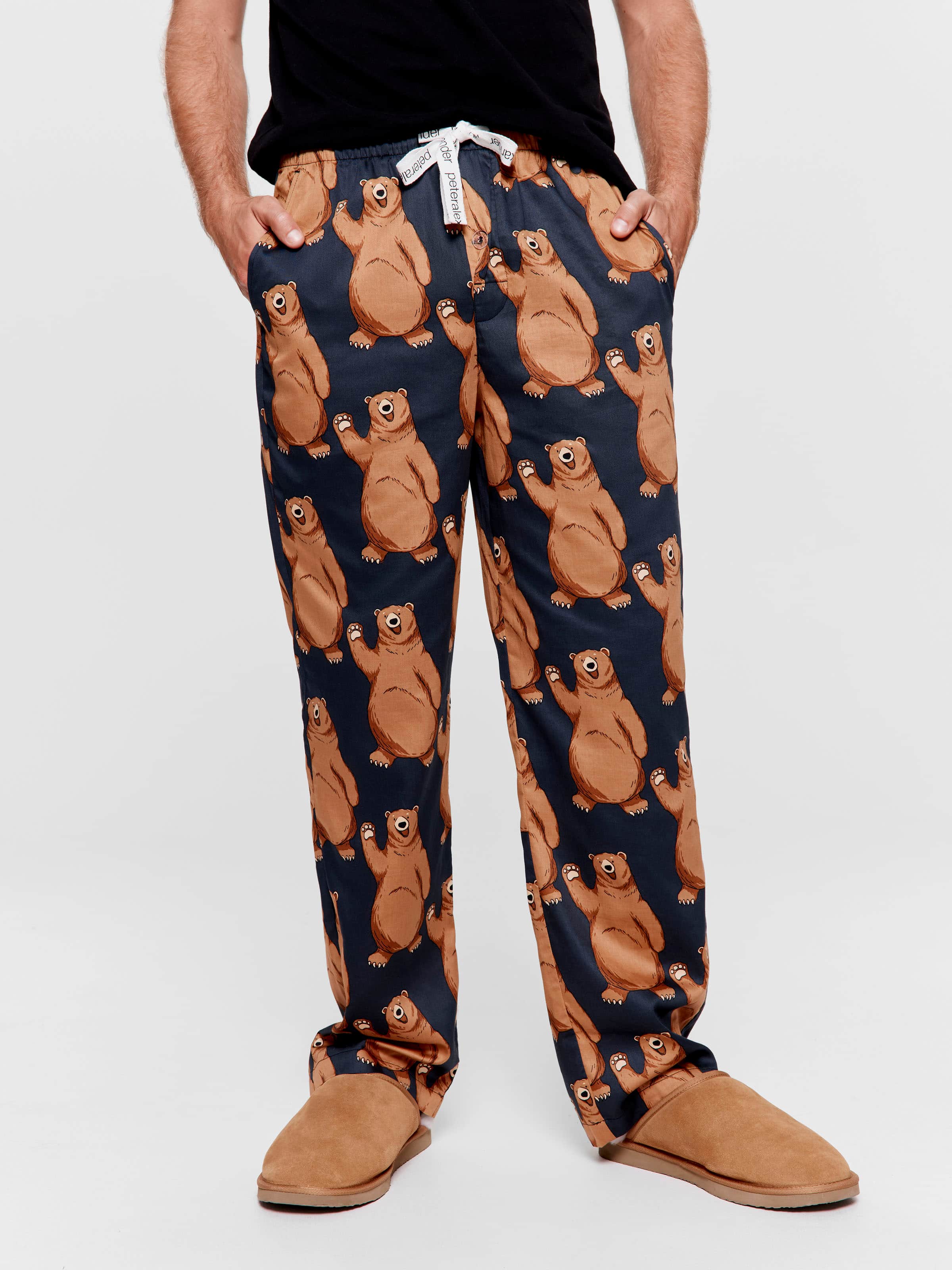 Waving Bear Pj Pant
