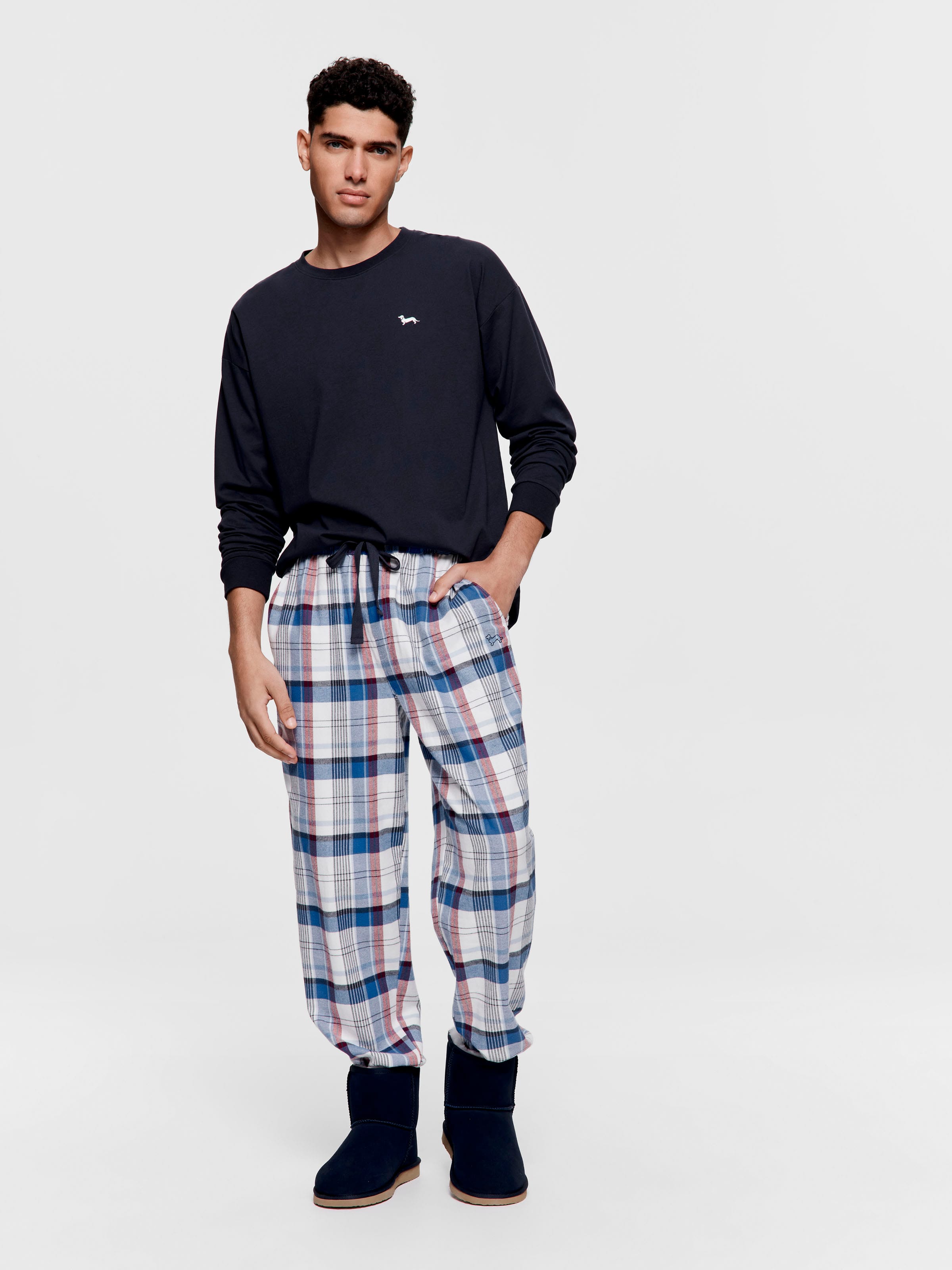 Coastal Check Classic Pj Pant