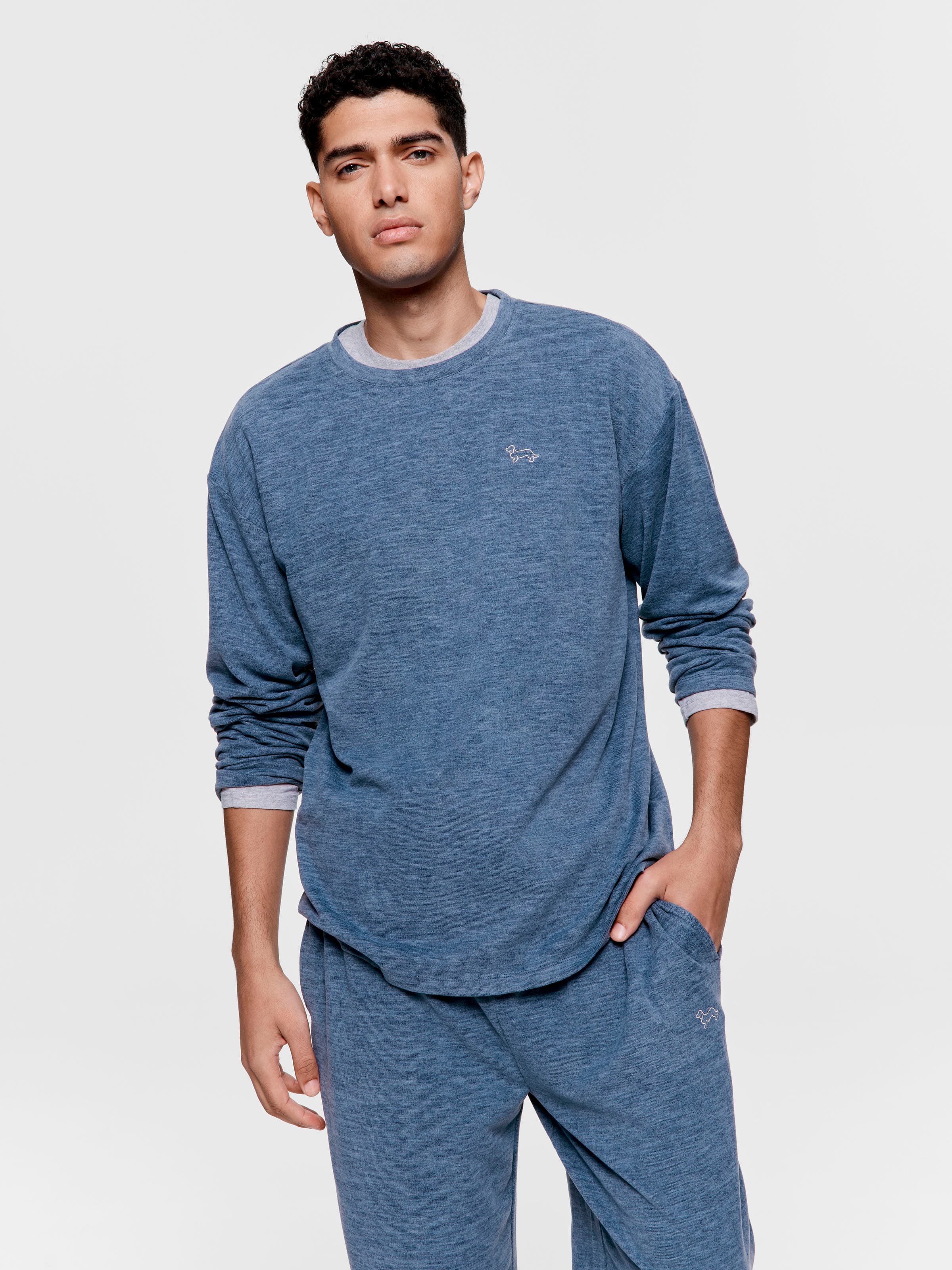 Denim Marle Sweater
