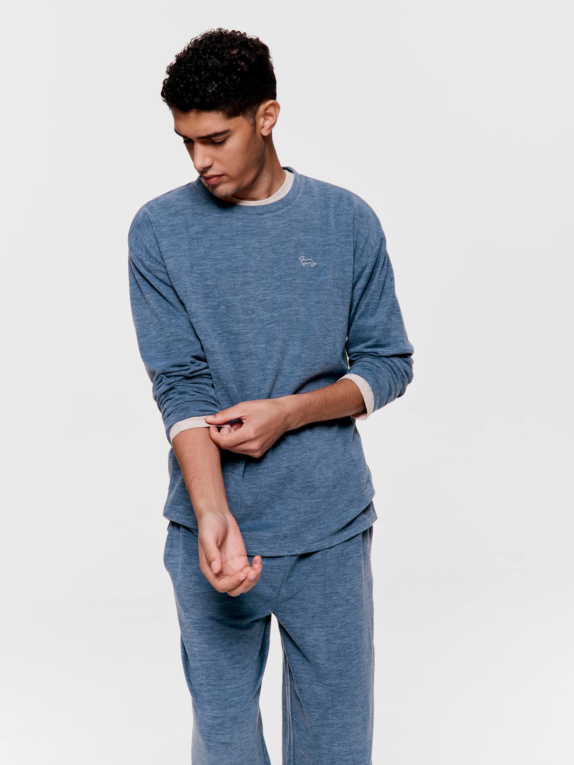 Denim Marle Sweater
