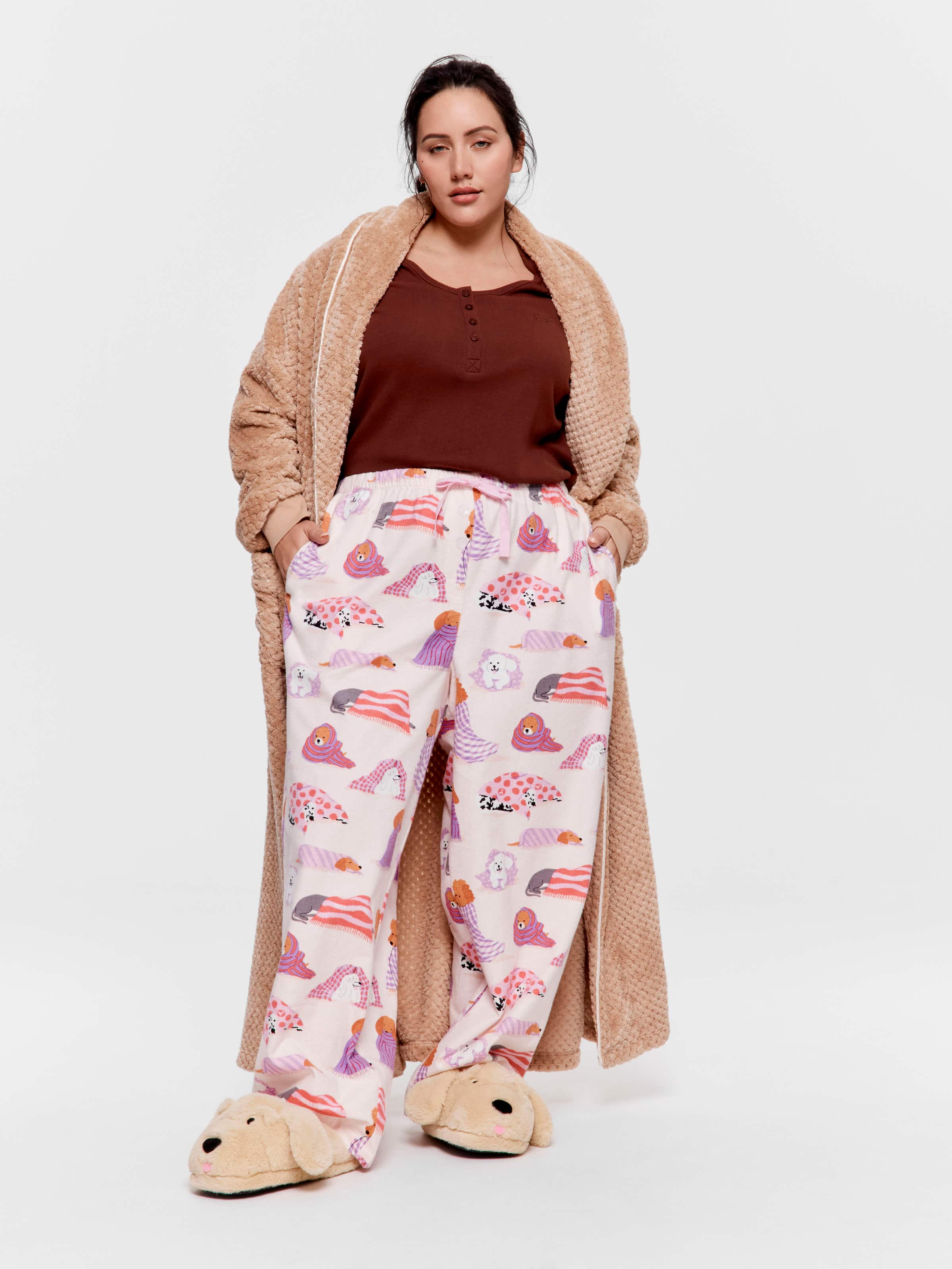 P.A. Plus Blanket Dogs Classic Flannelette Pj Pant