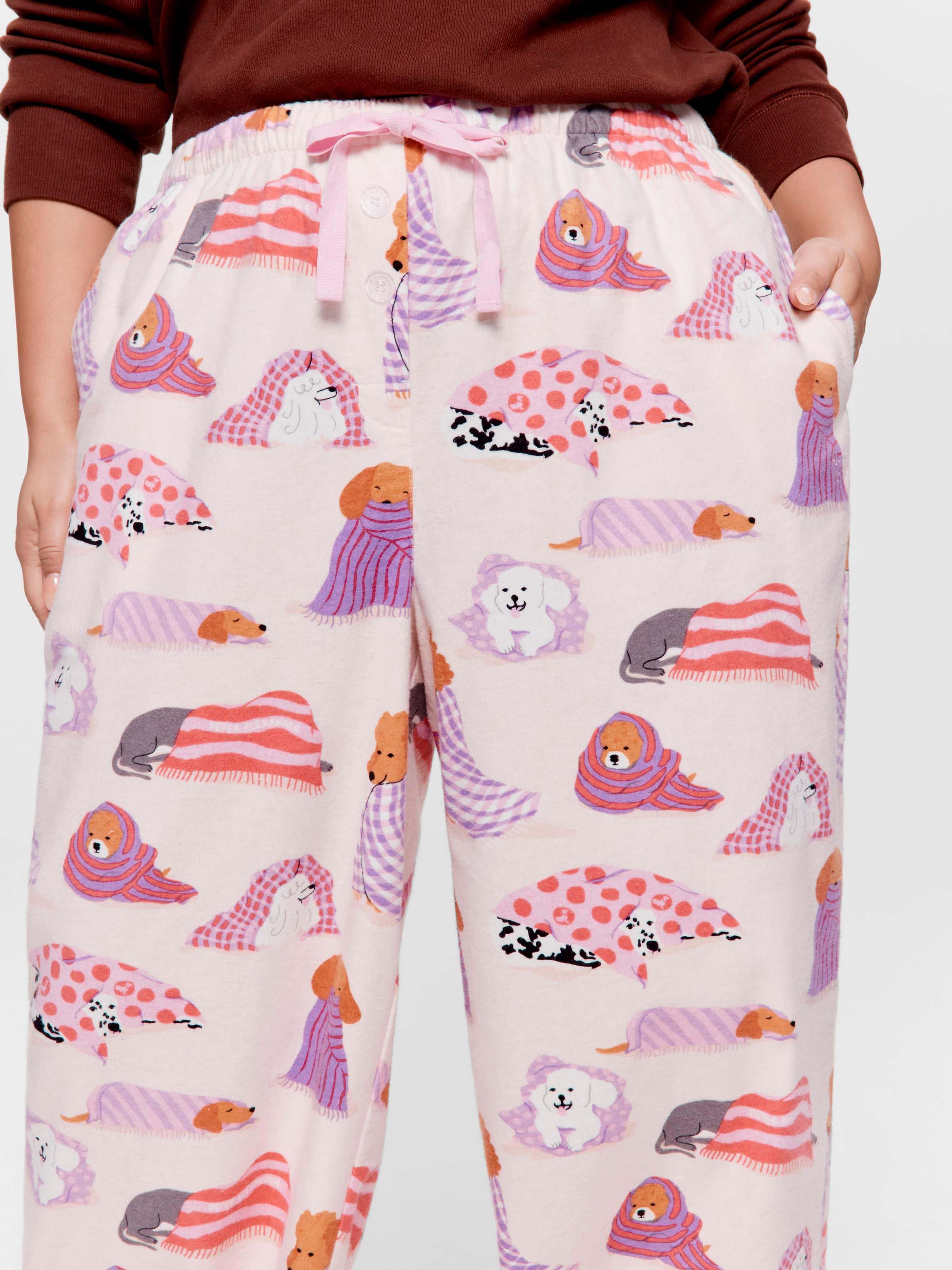 P.A. Plus Blanket Dogs Classic Flannelette Pj Pant