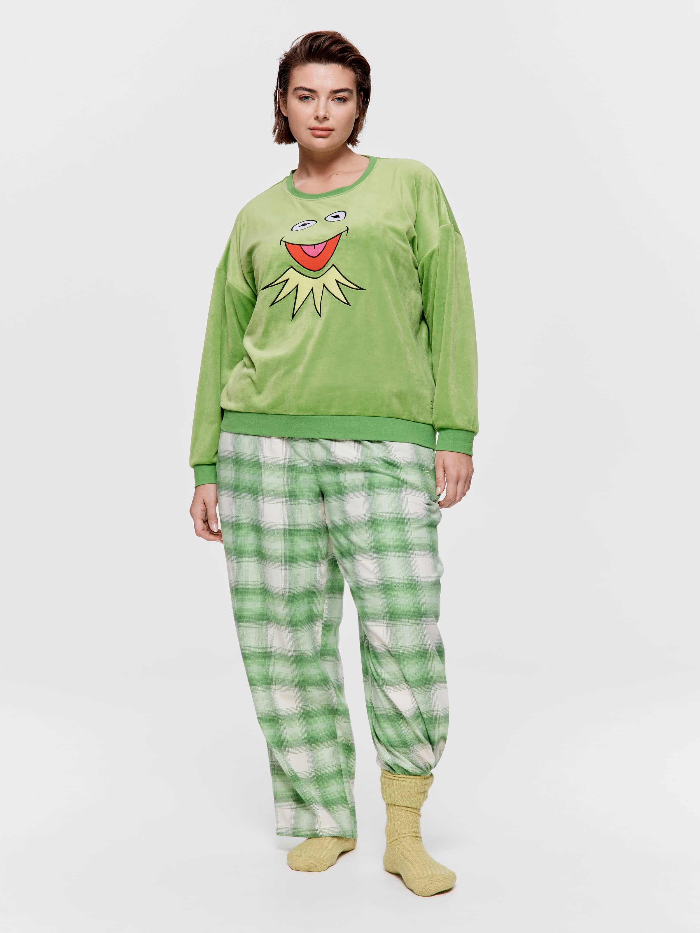 P.A. Plus Kermit Velvet Sweater