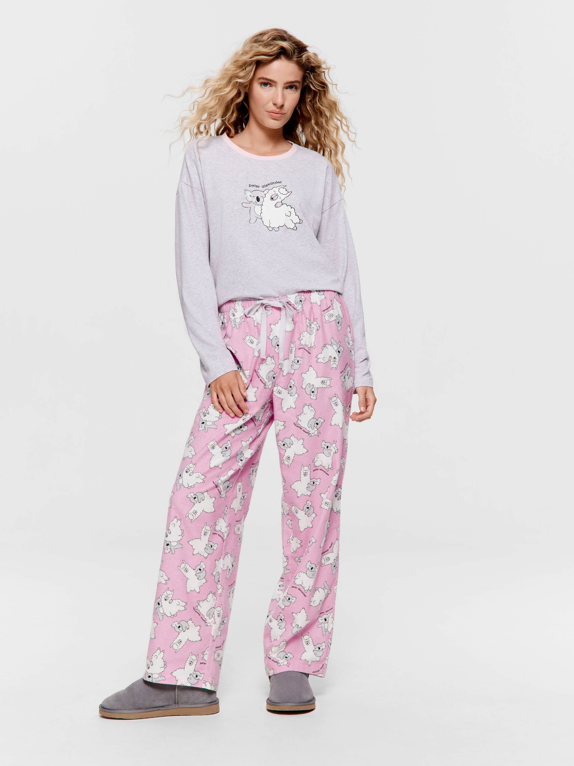 Koala & Llama Classic Flannelette Pj Pant