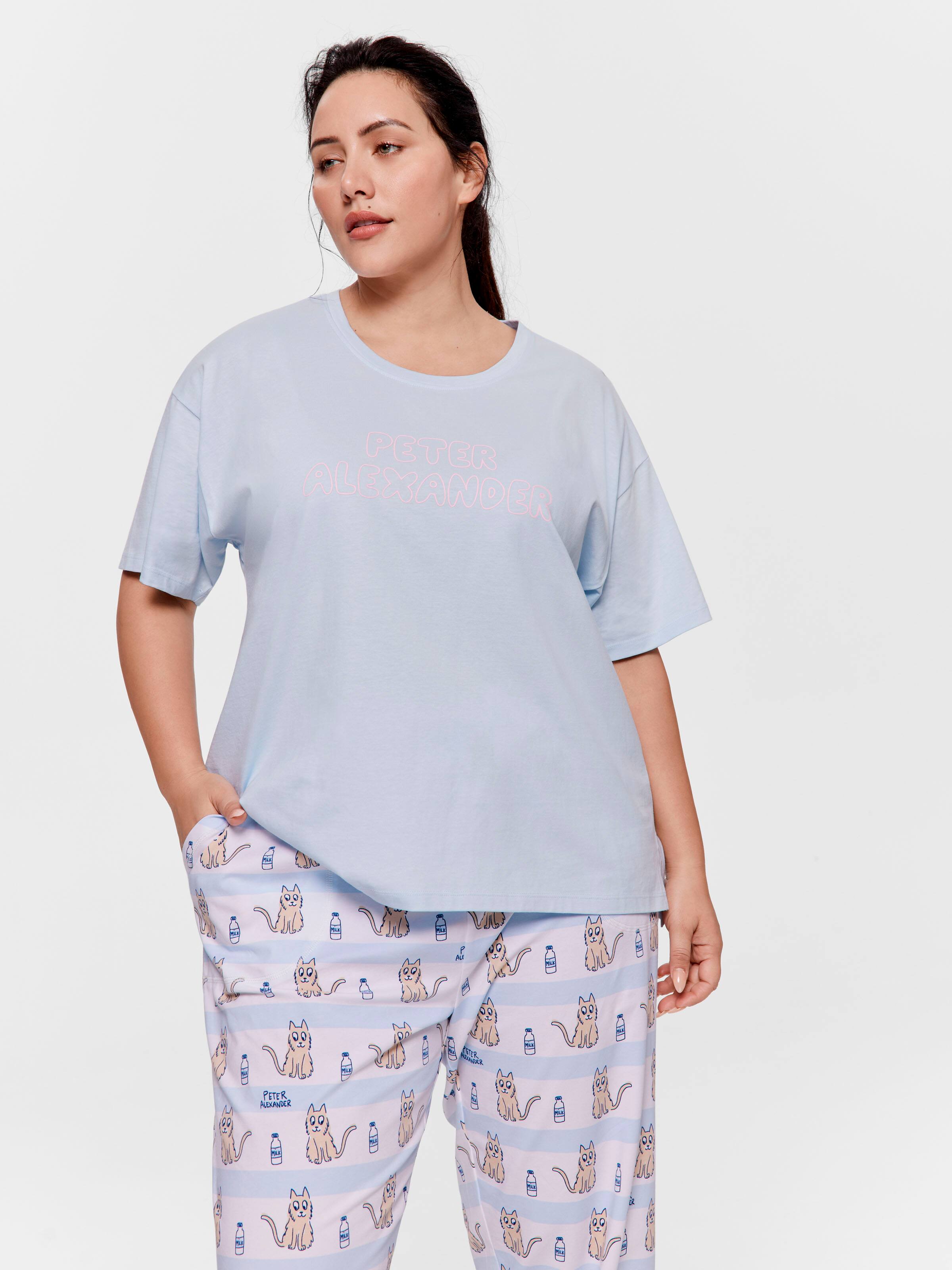 P.A. Plus Blue Logo Tee
